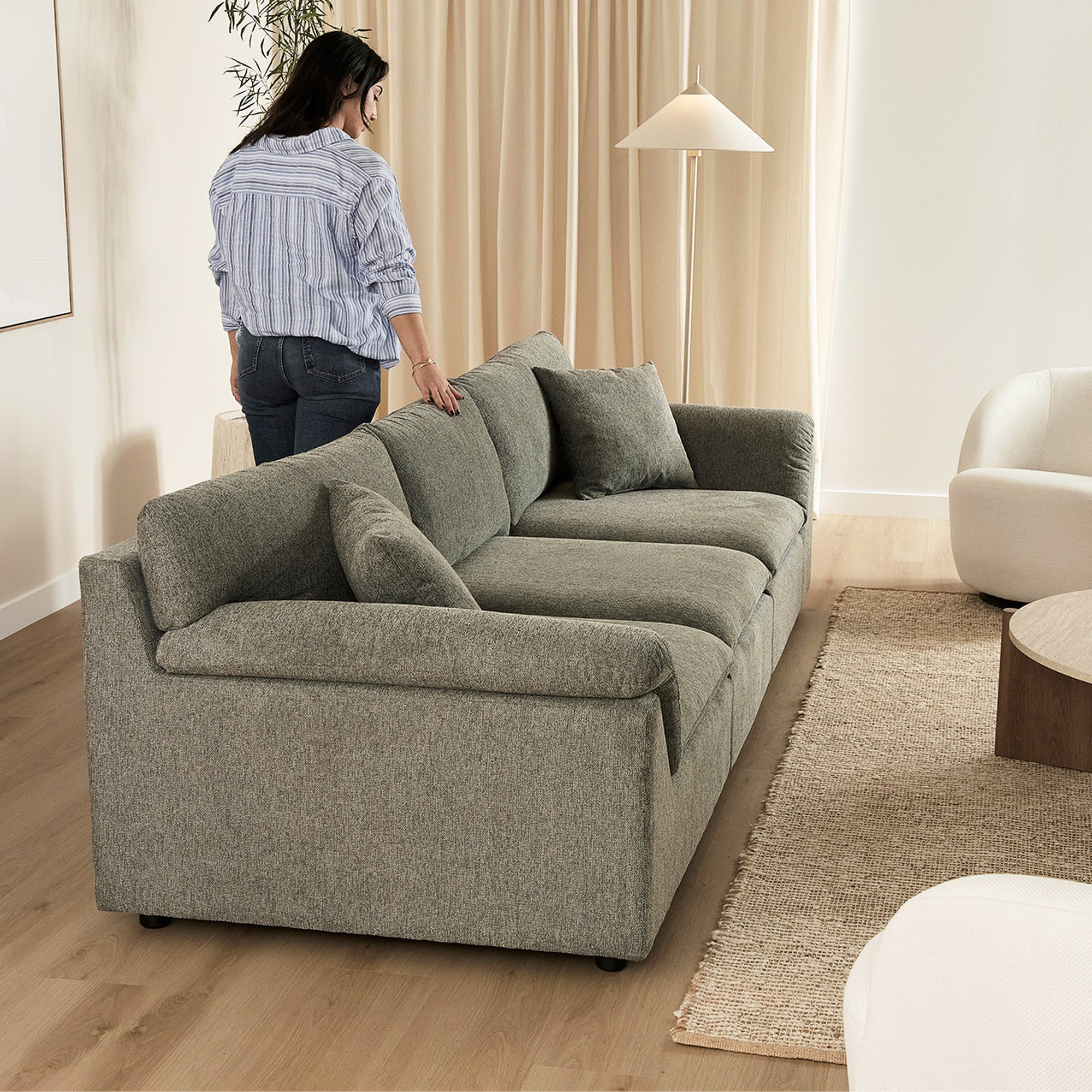 furniture, mirror, and home decor