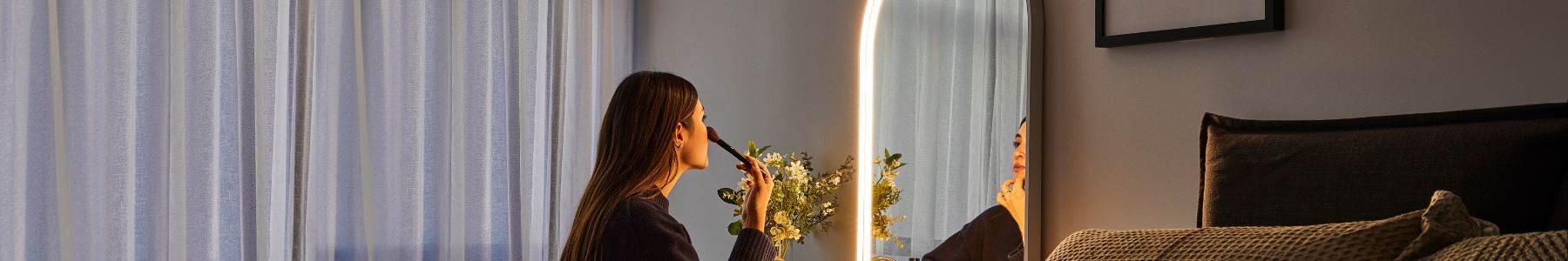 furniture, mirror, and home decor