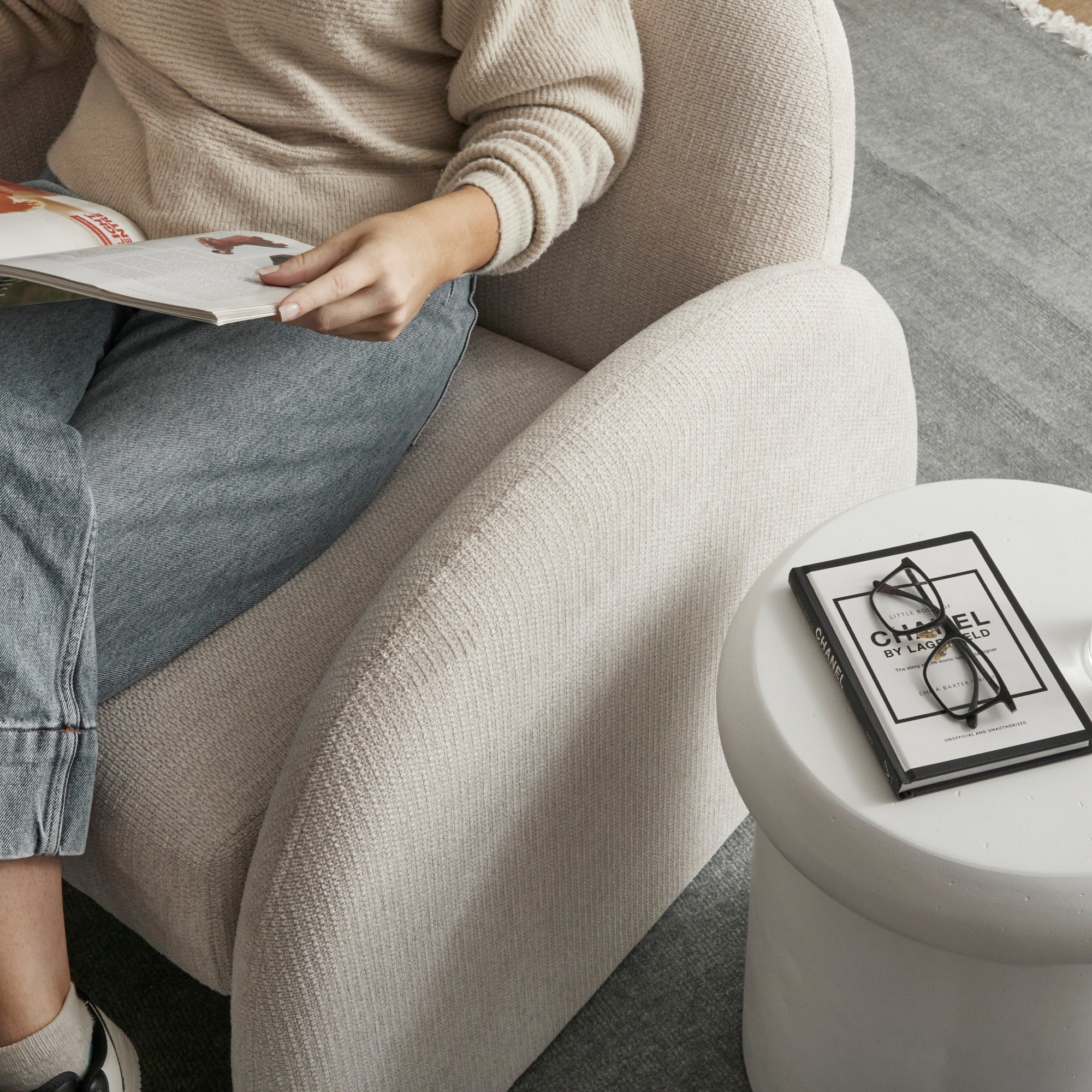 furniture, mirror, and home decor