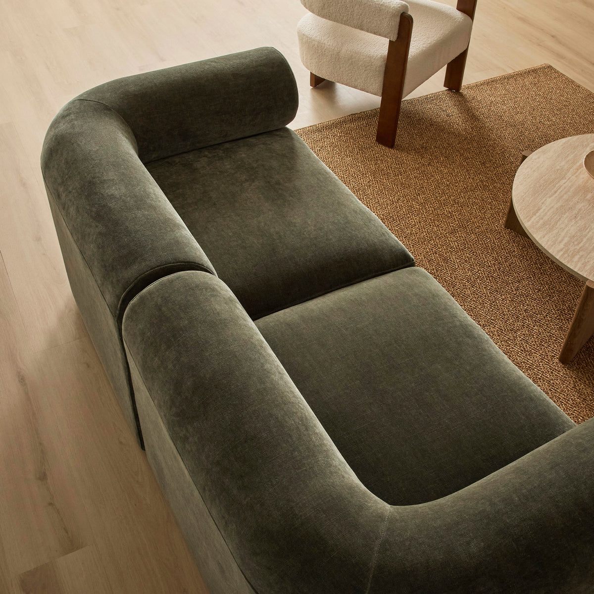 furniture, mirror, and home decor