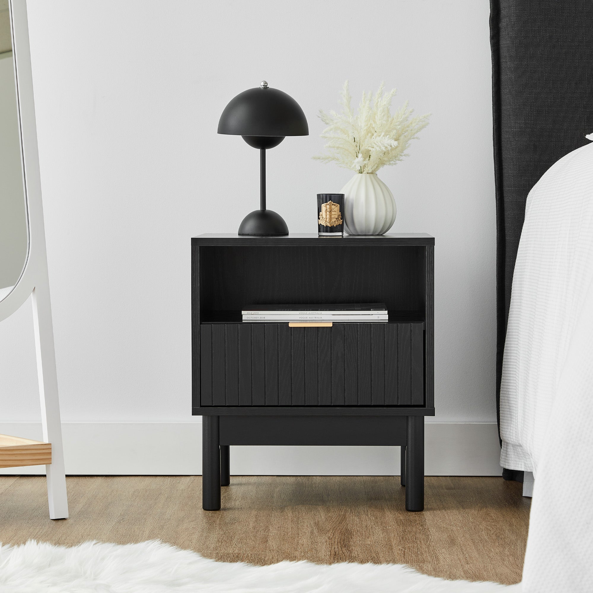 furniture, mirror, and home decor