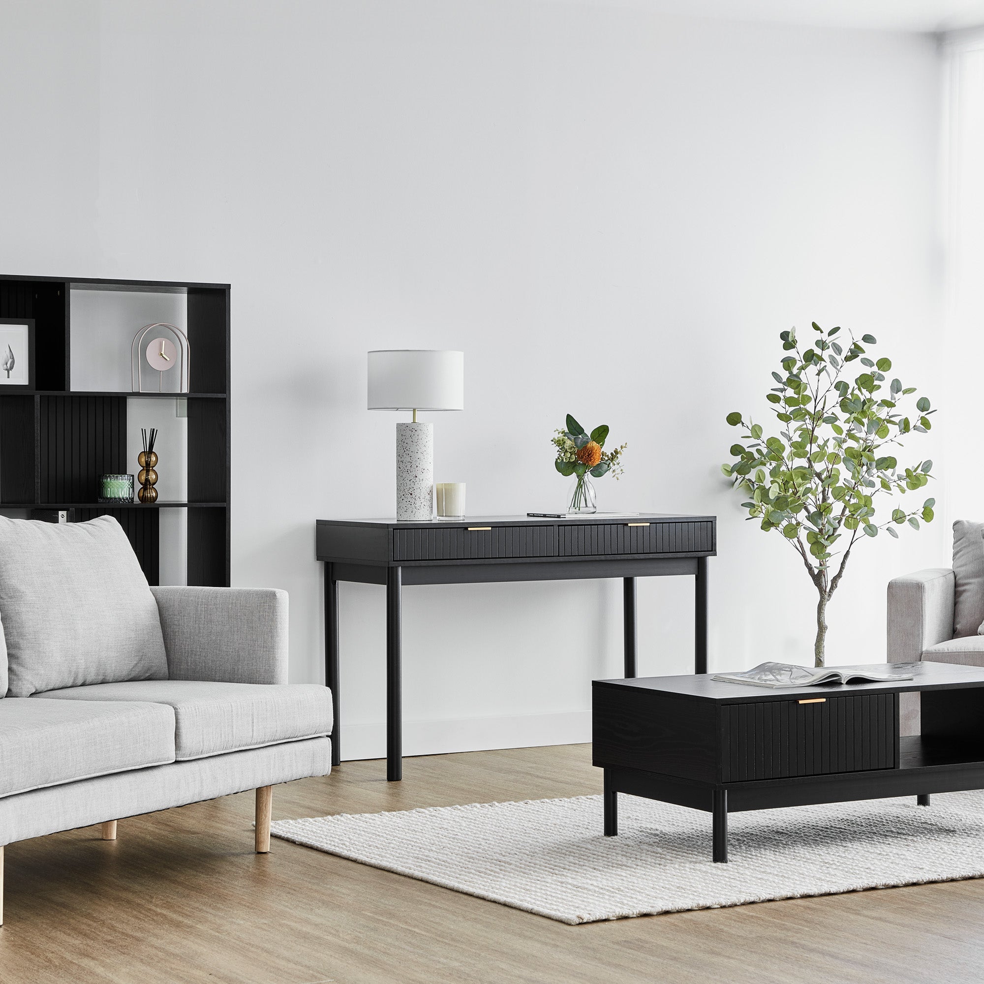 furniture, mirror, and home decor