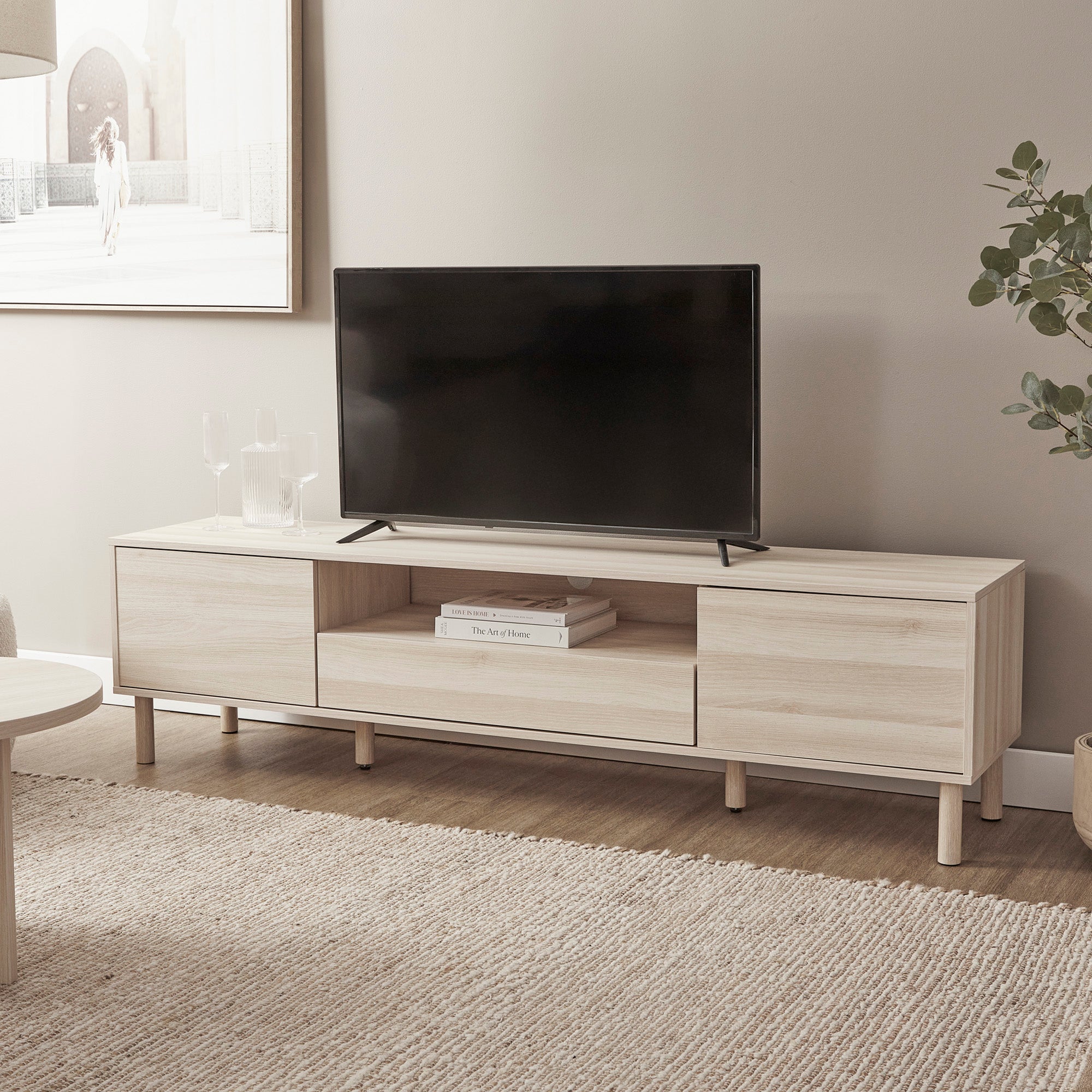 furniture, mirror, and home decor