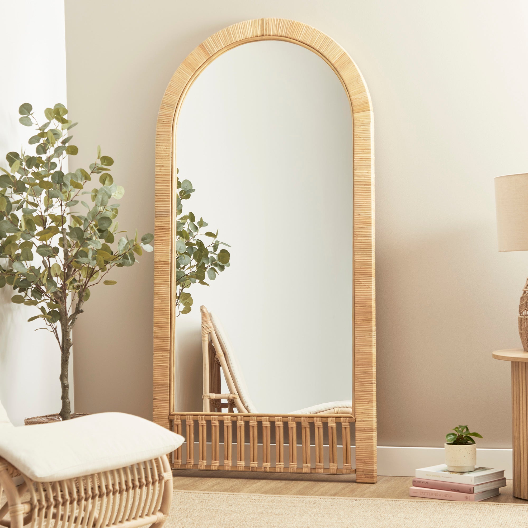 furniture, mirror, and home decor