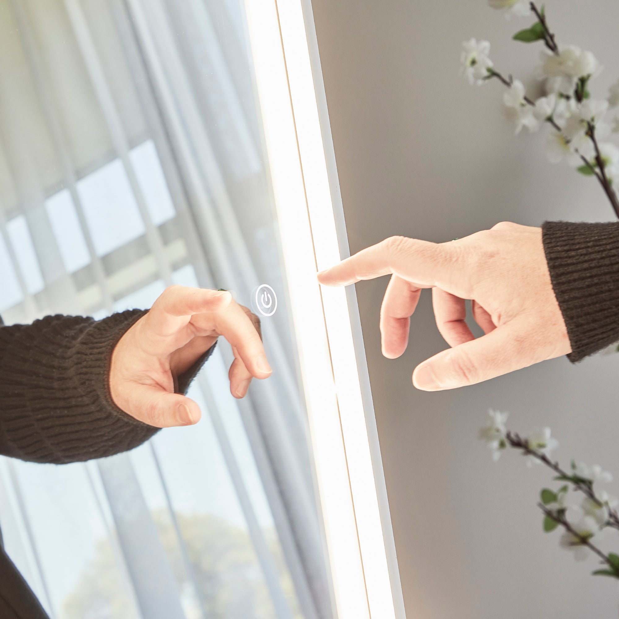 furniture, mirror, and home decor