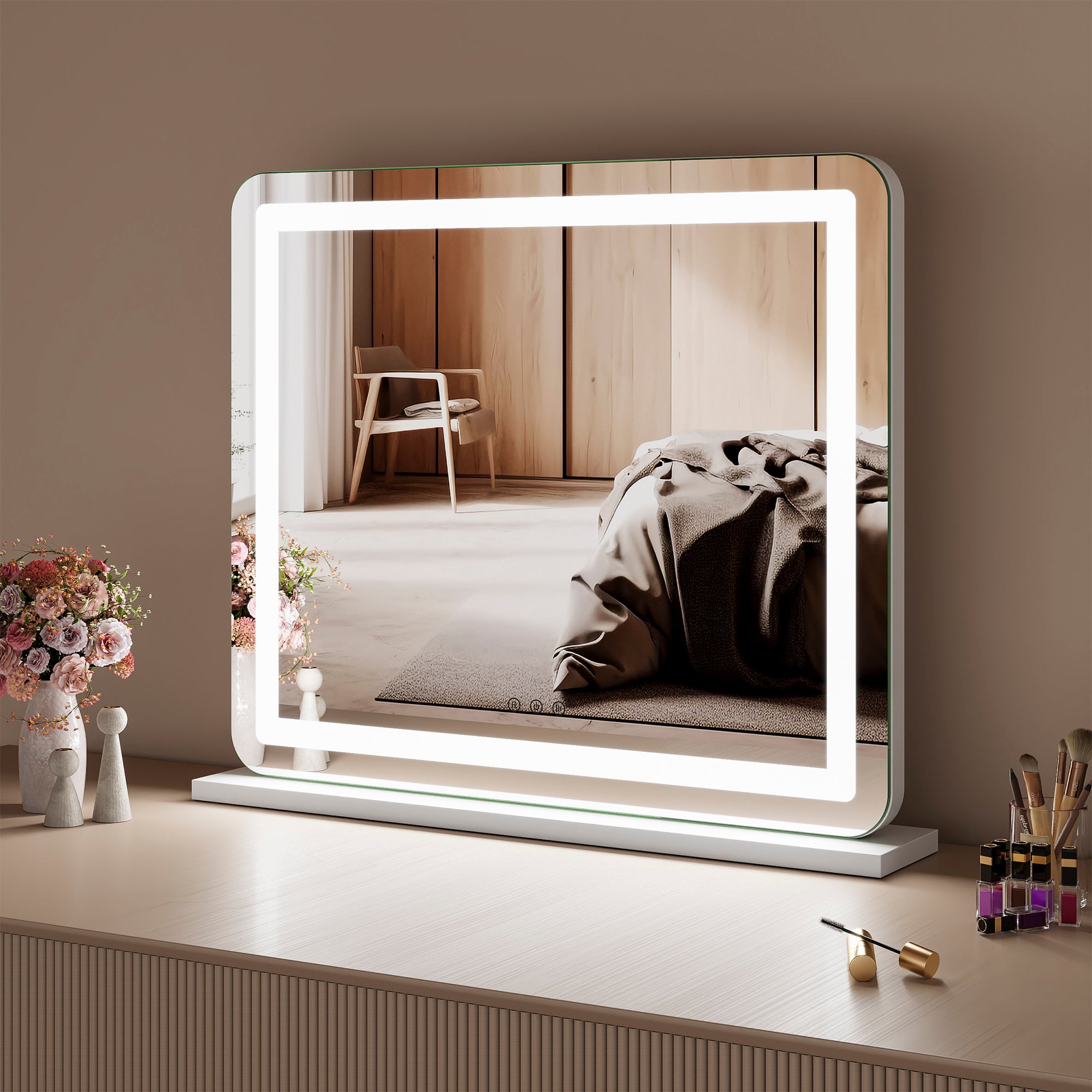 furniture, mirror, and home decor