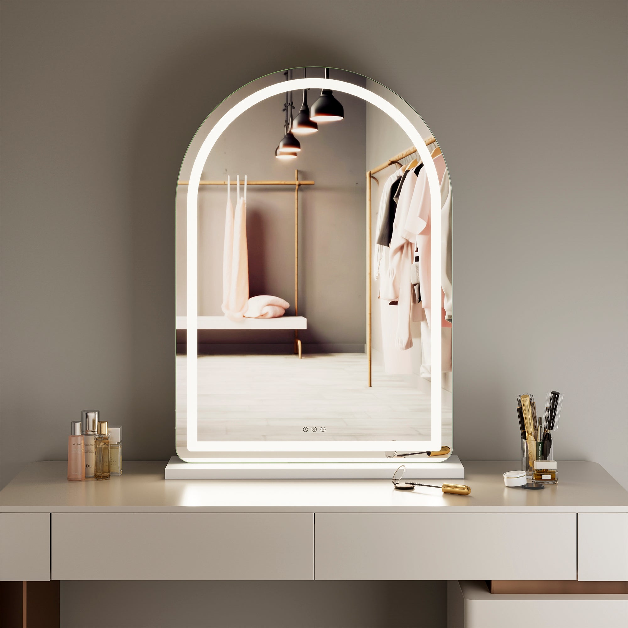 furniture, mirror, and home decor