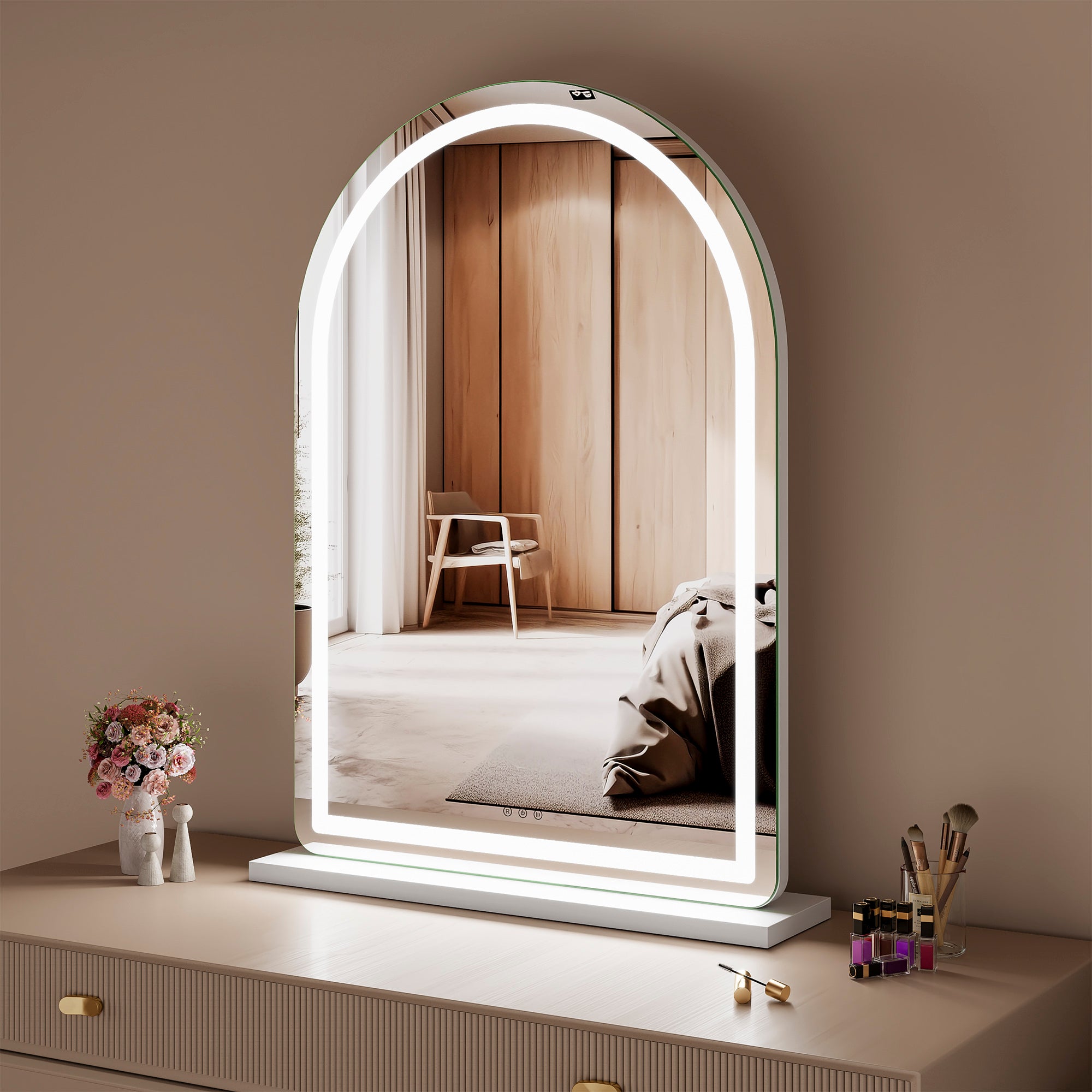 furniture, mirror, and home decor