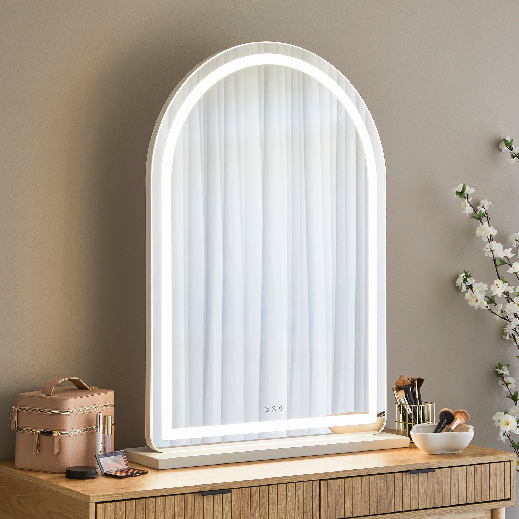 furniture, mirror, and home decor