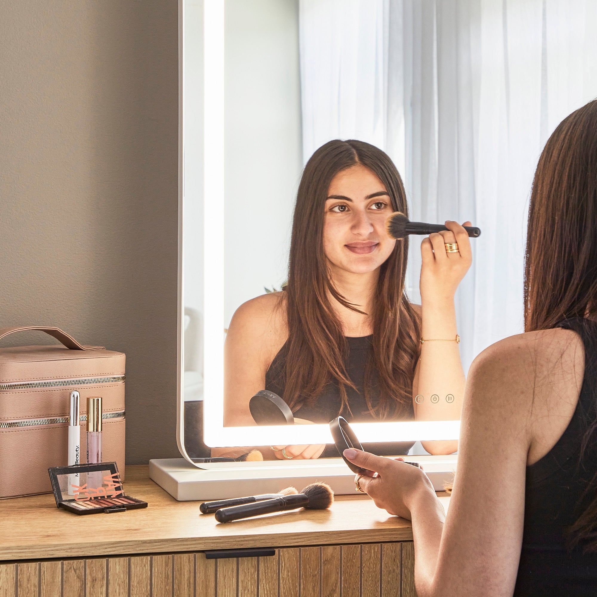 furniture, mirror, and home decor