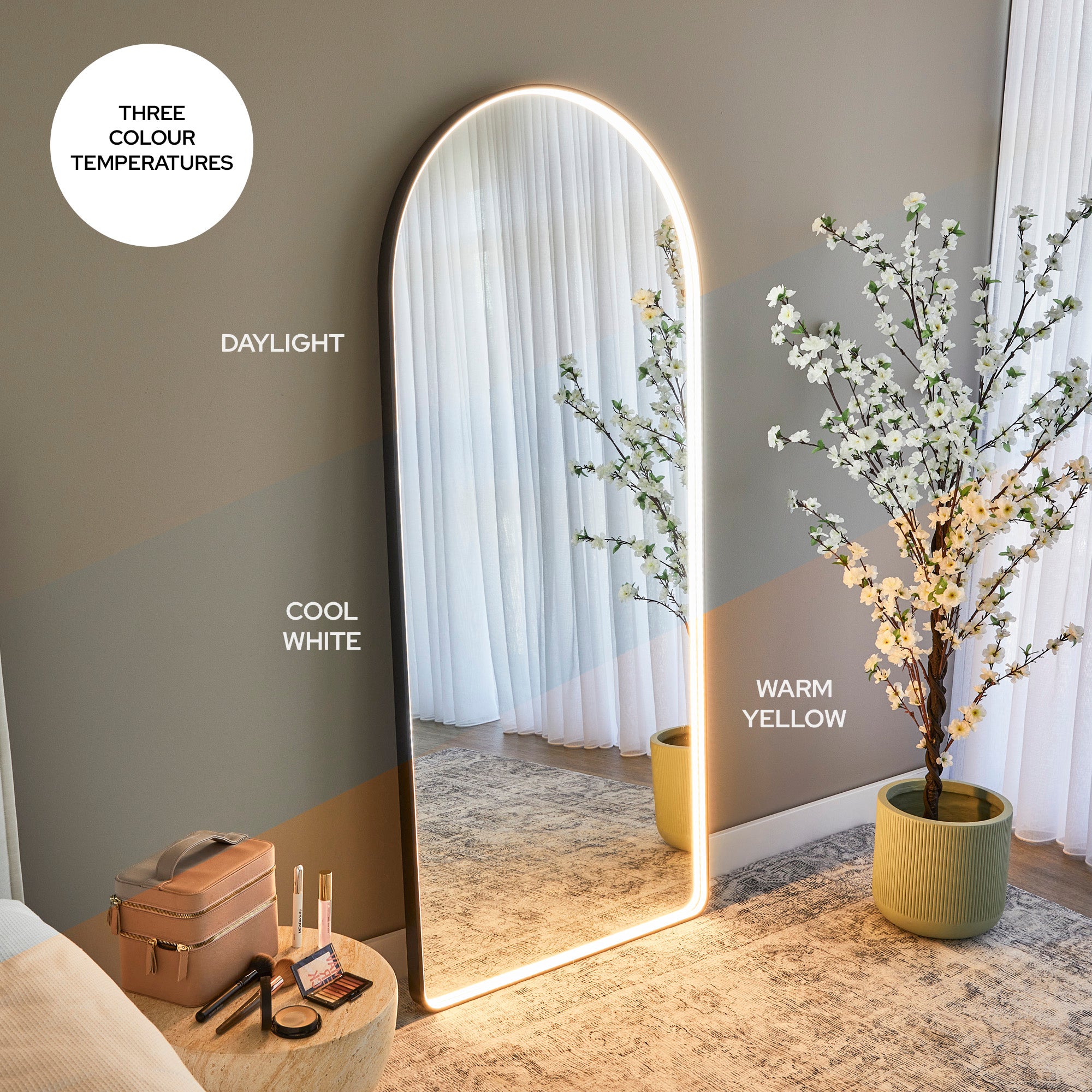 furniture, mirror, and home decor