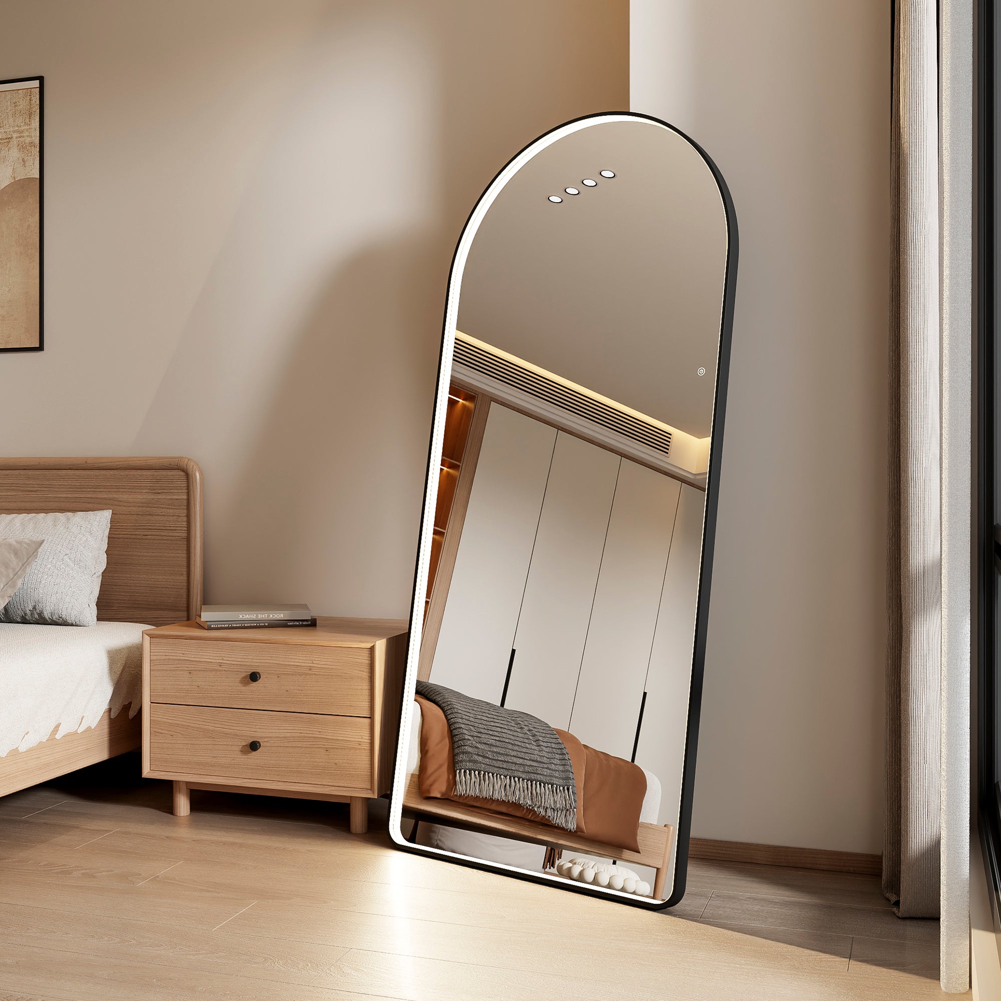 furniture, mirror, and home decor