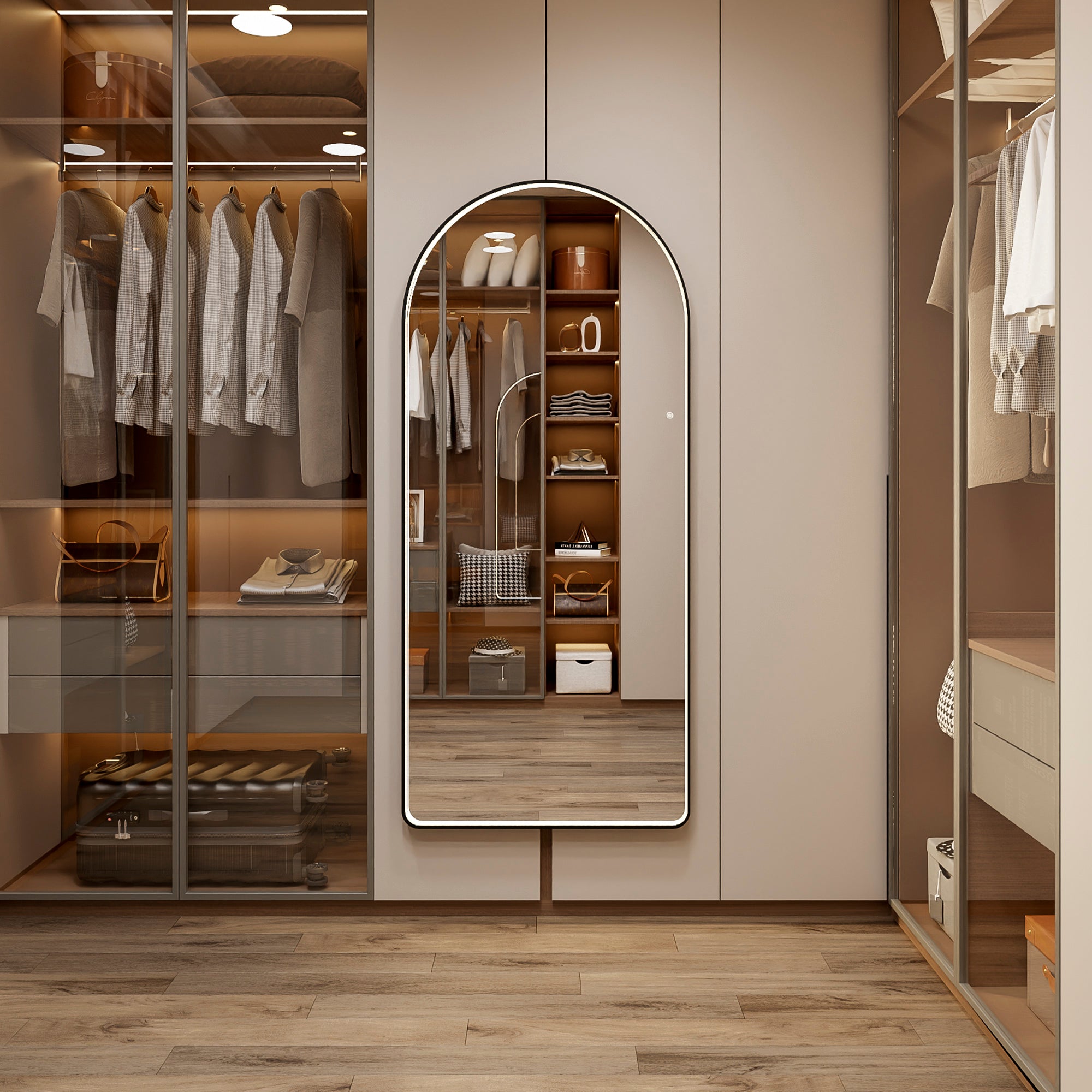 furniture, mirror, and home decor