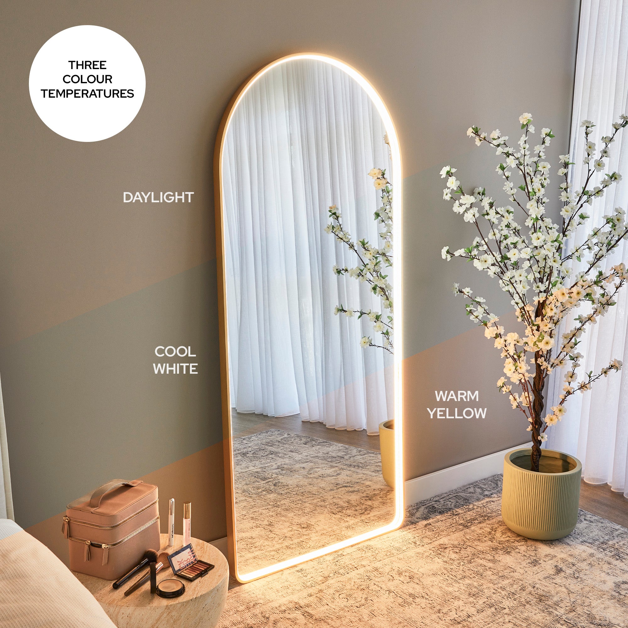 furniture, mirror, and home decor