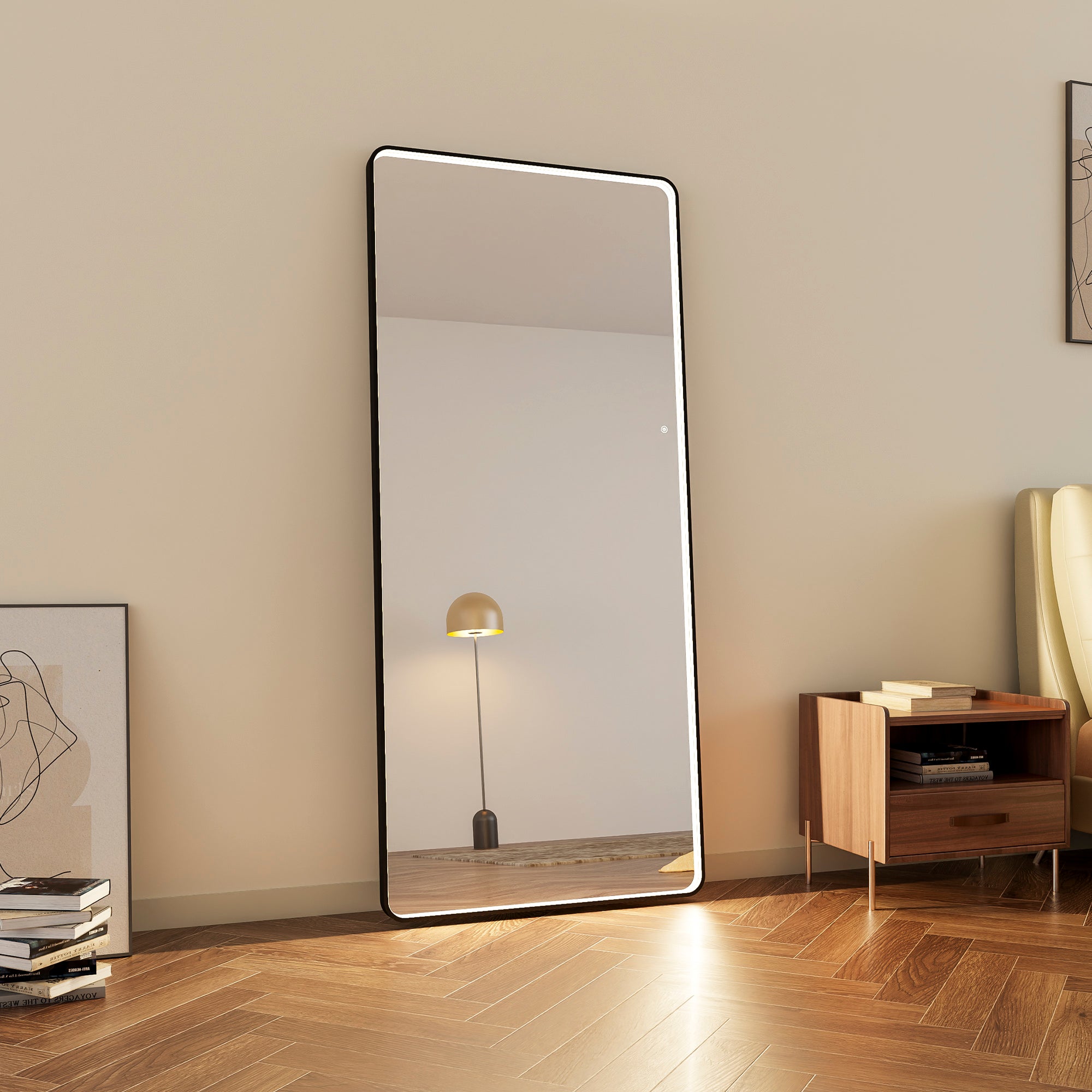 furniture, mirror, and home decor