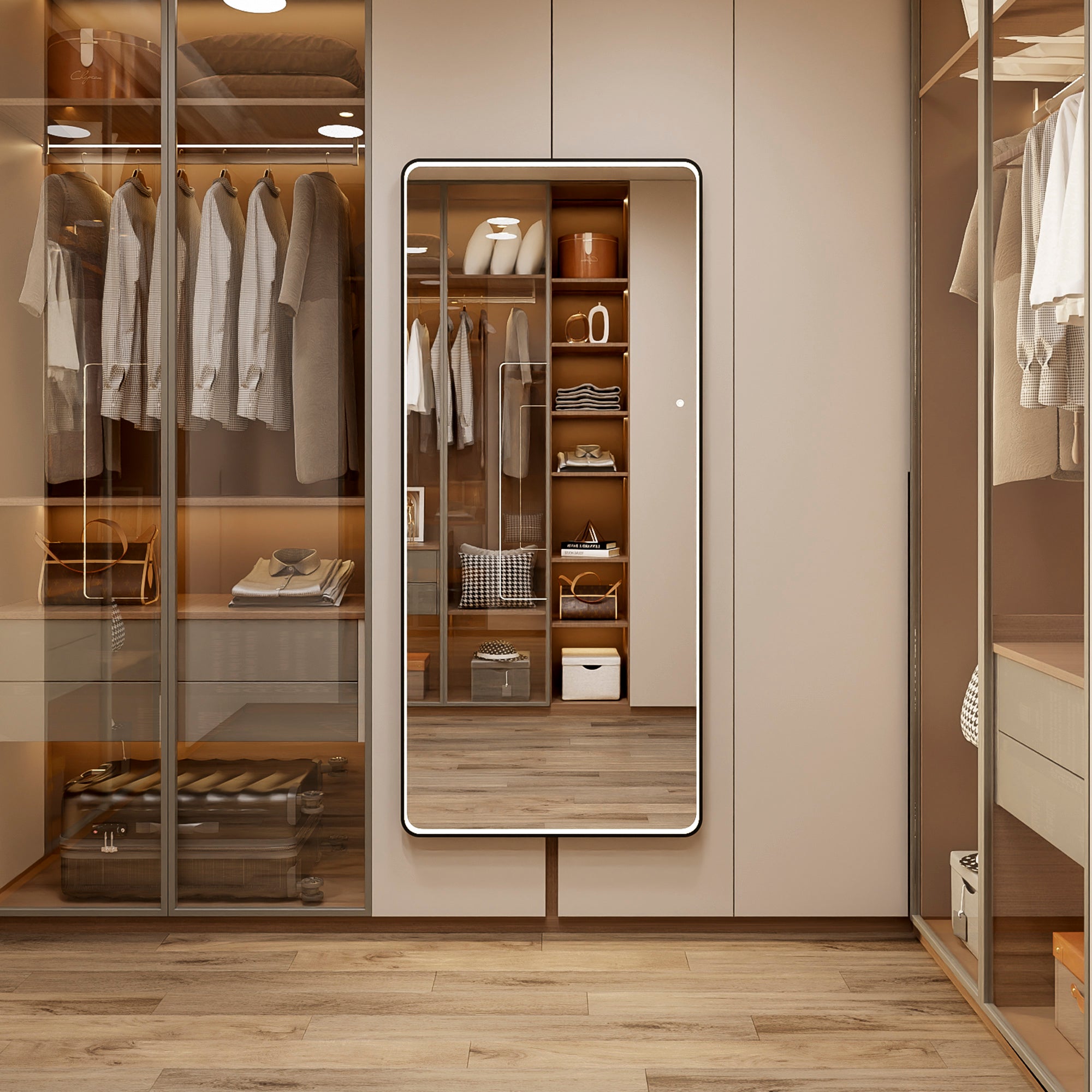 furniture, mirror, and home decor