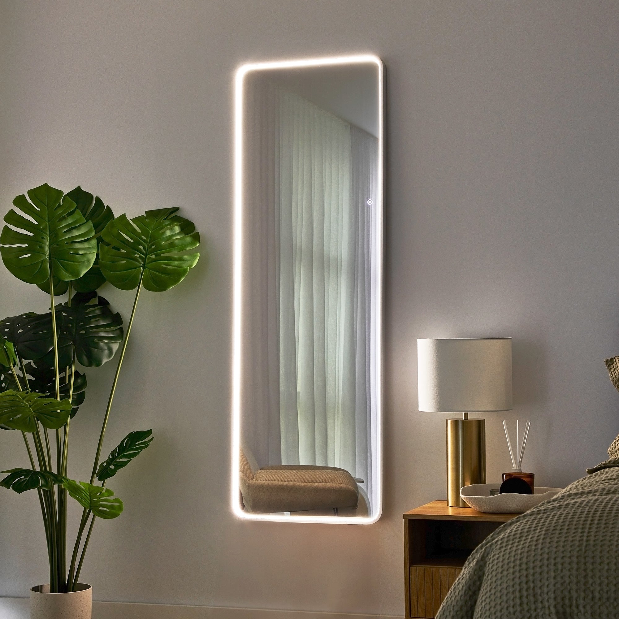furniture, mirror, and home decor