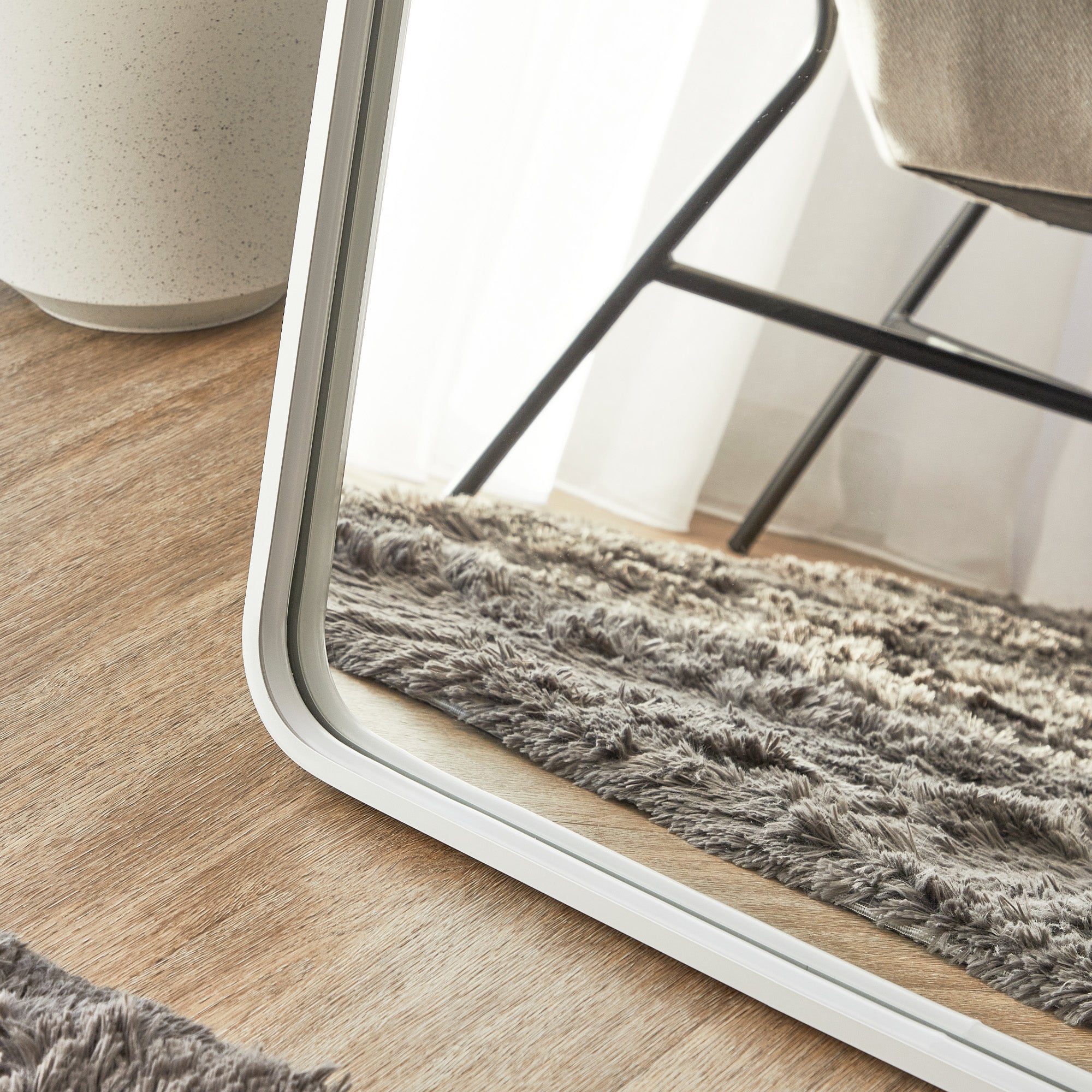furniture, mirror, and home decor
