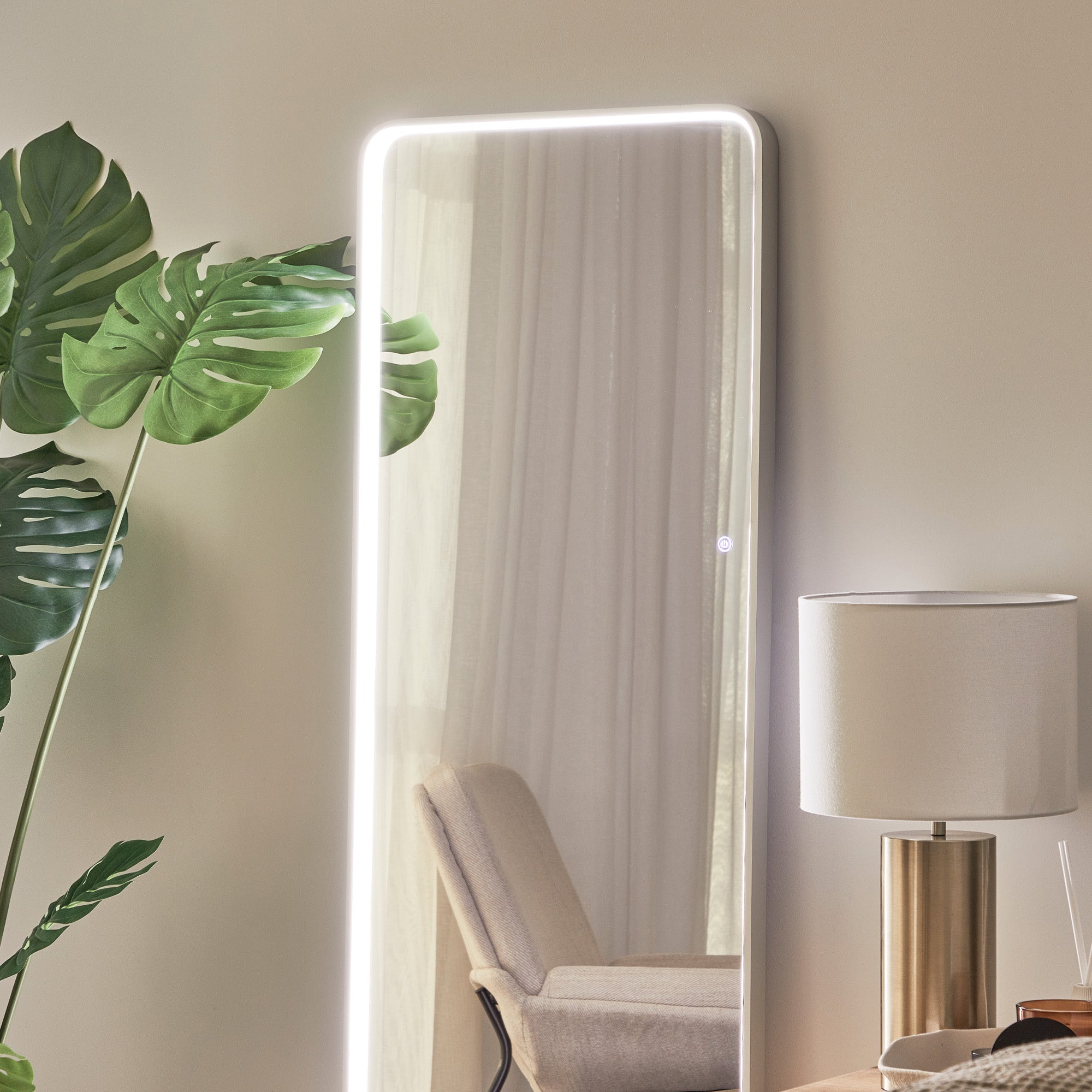 furniture, mirror, and home decor