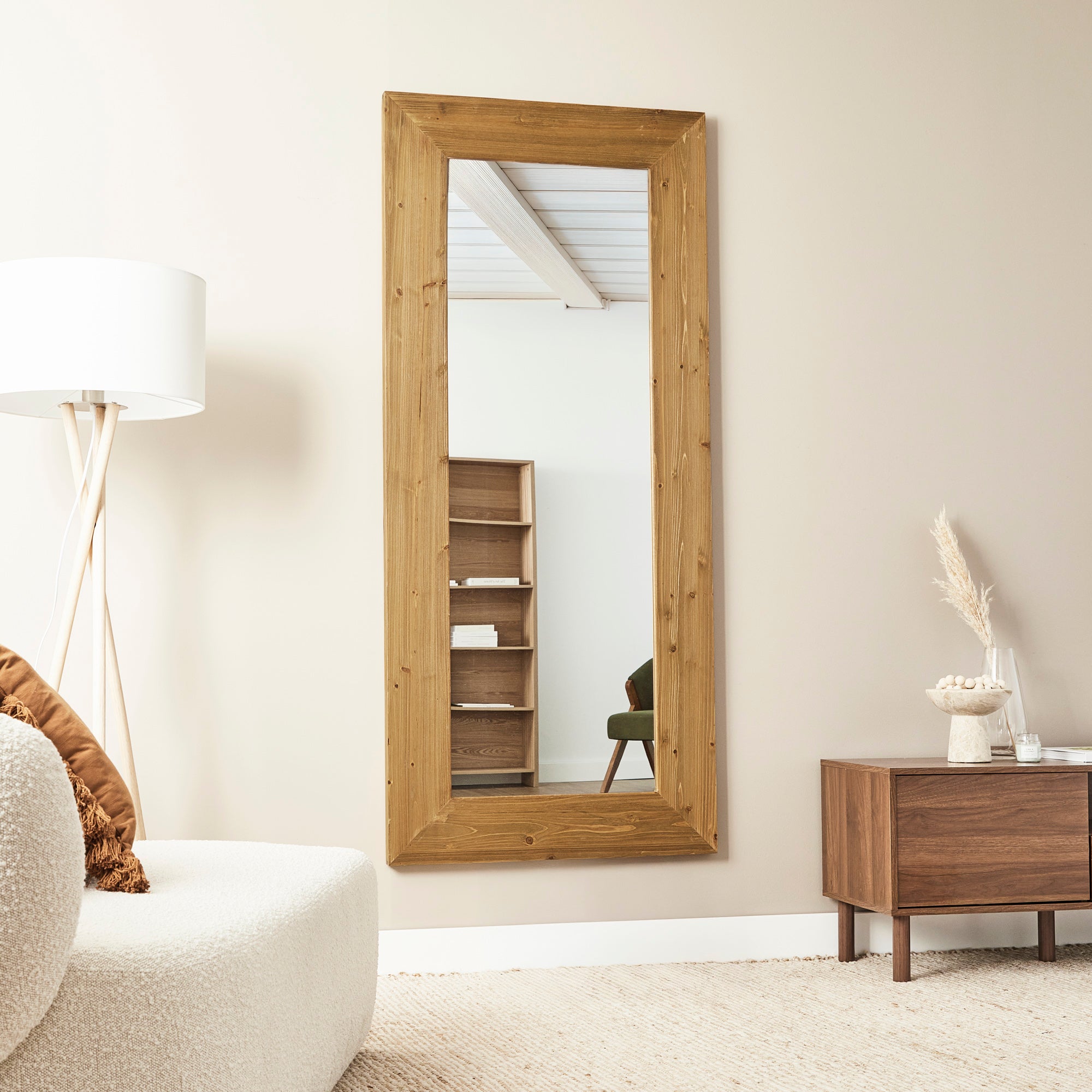 furniture, mirror, and home decor