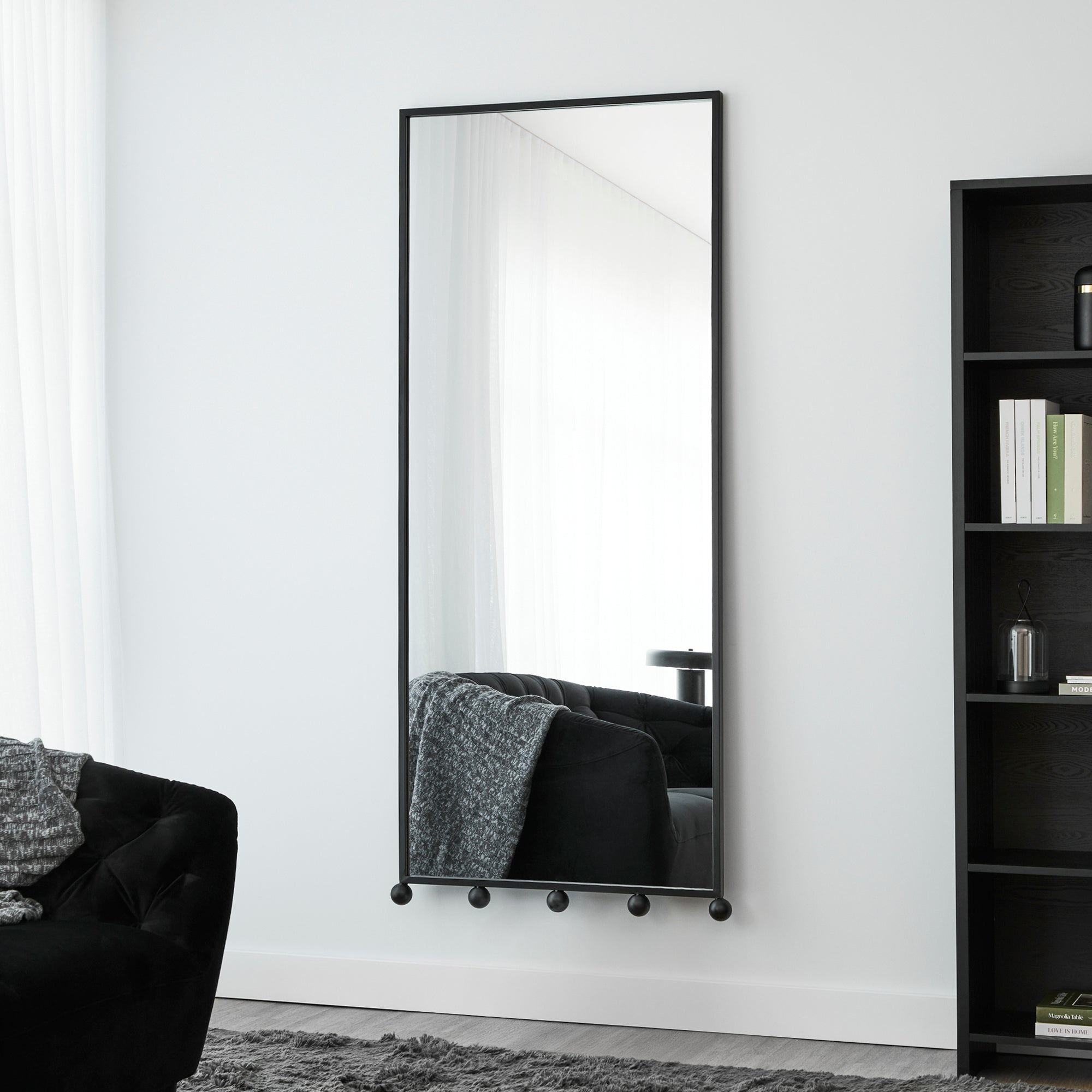 furniture, mirror, and home decor