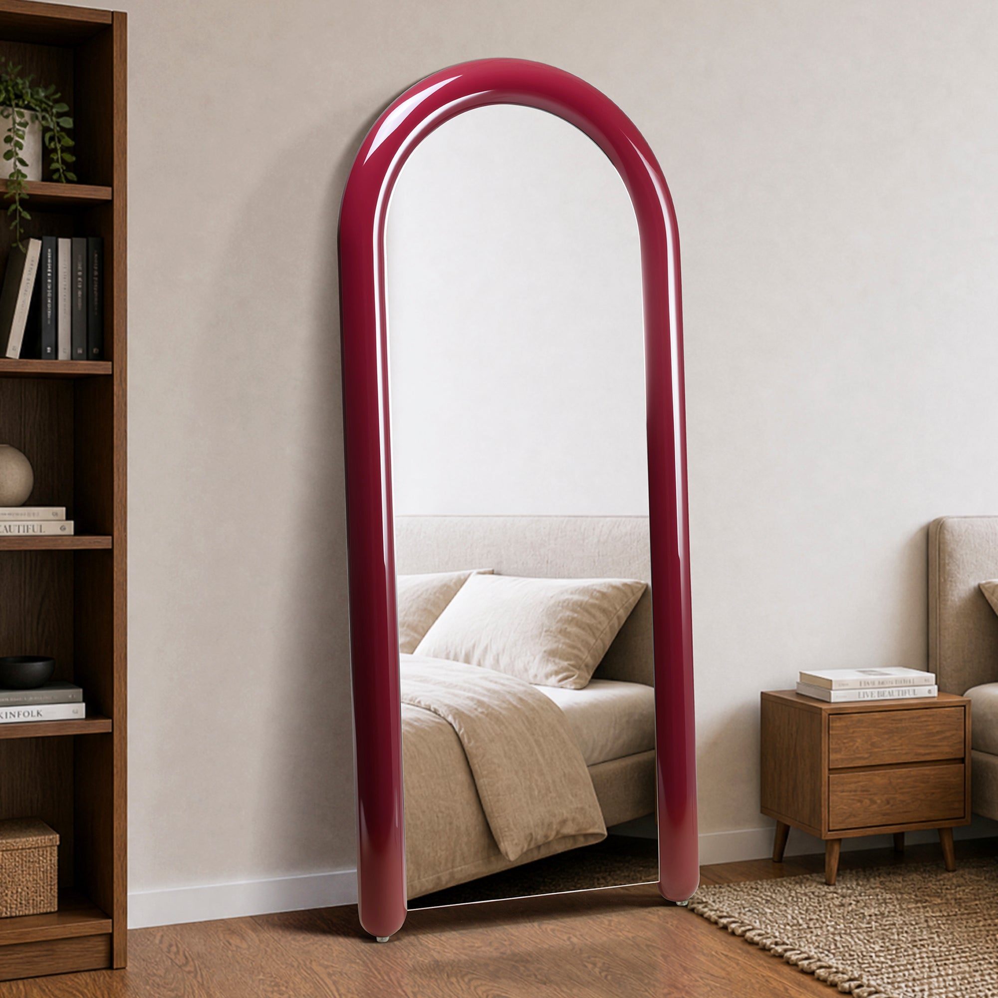 furniture, mirror, and home decor