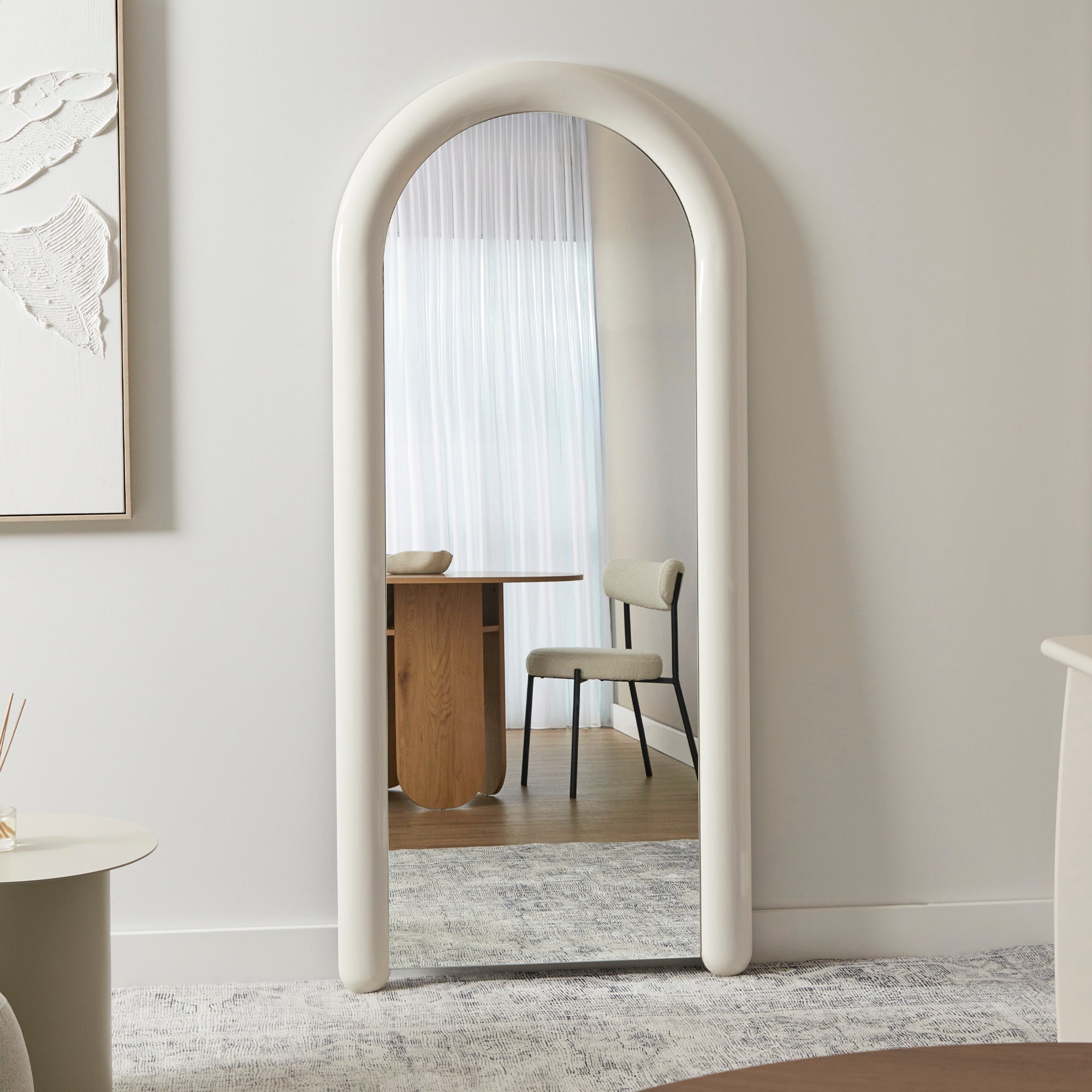 furniture, mirror, and home decor