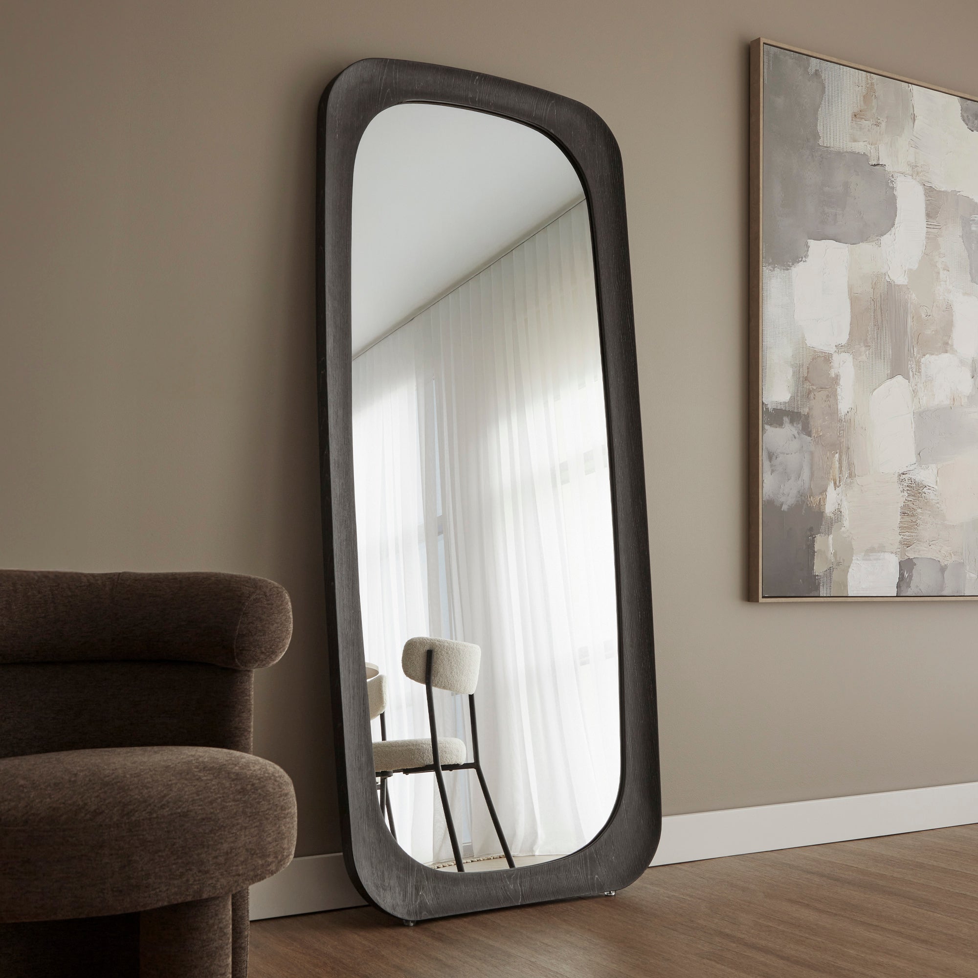 furniture, mirror, and home decor