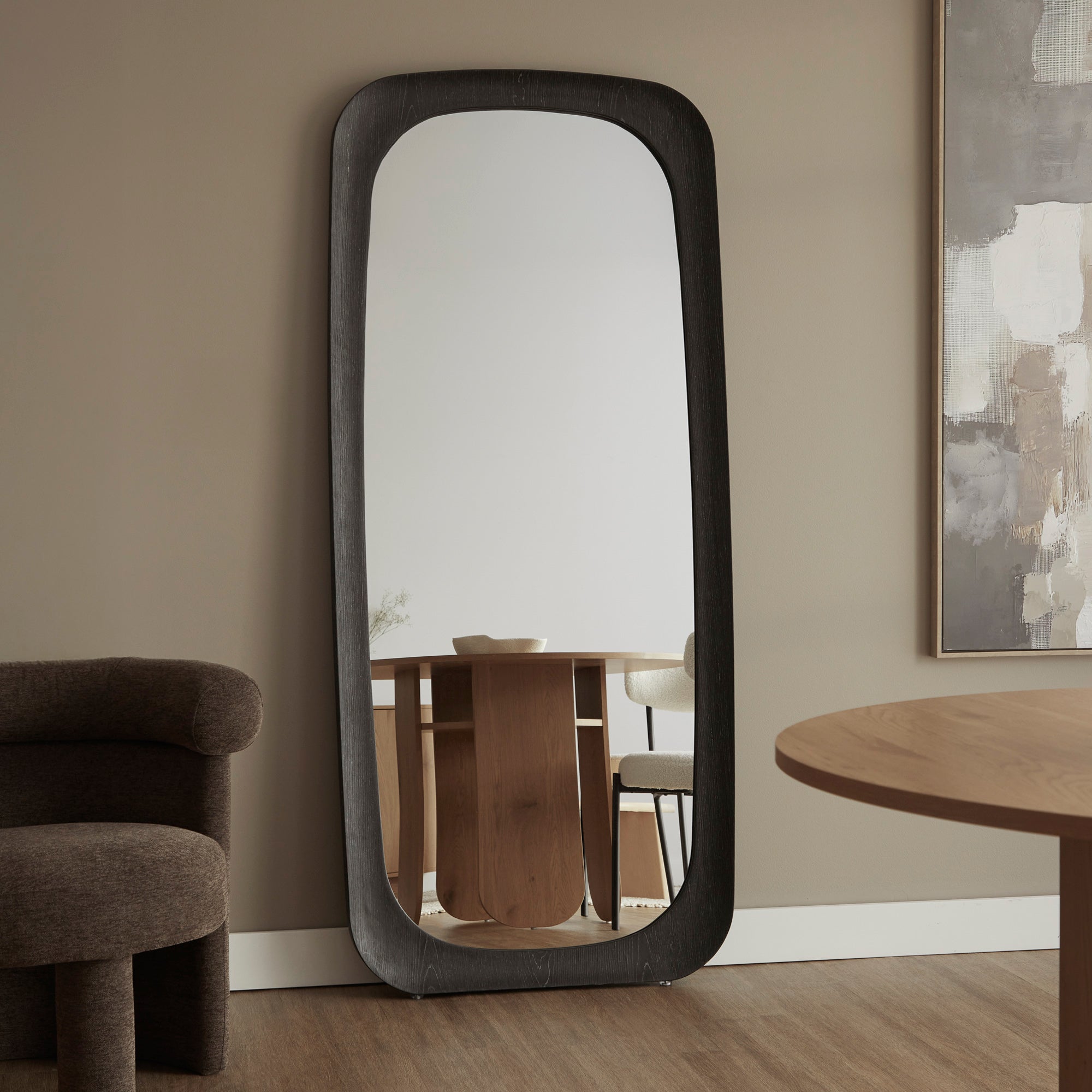 furniture, mirror, and home decor