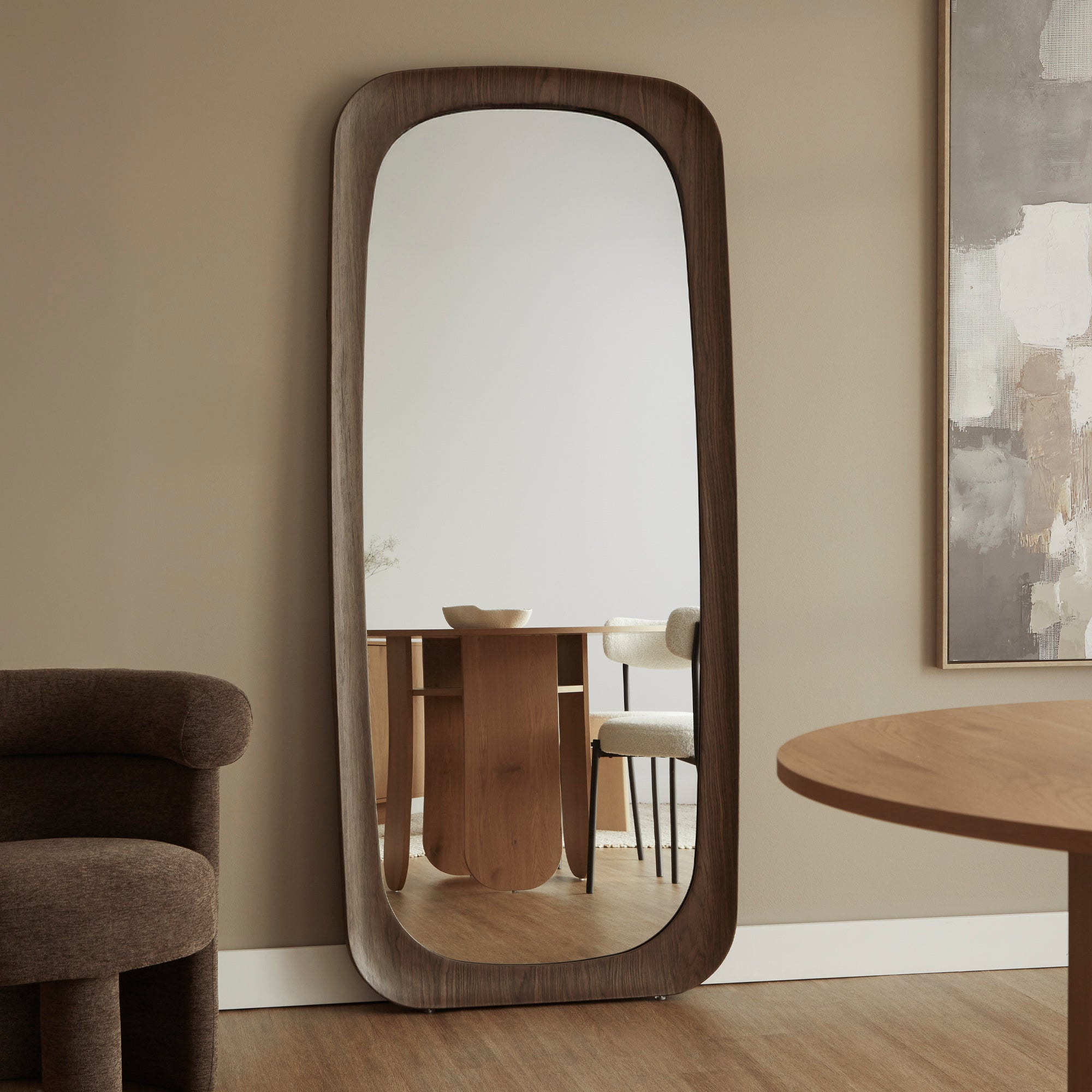 furniture, mirror, and home decor
