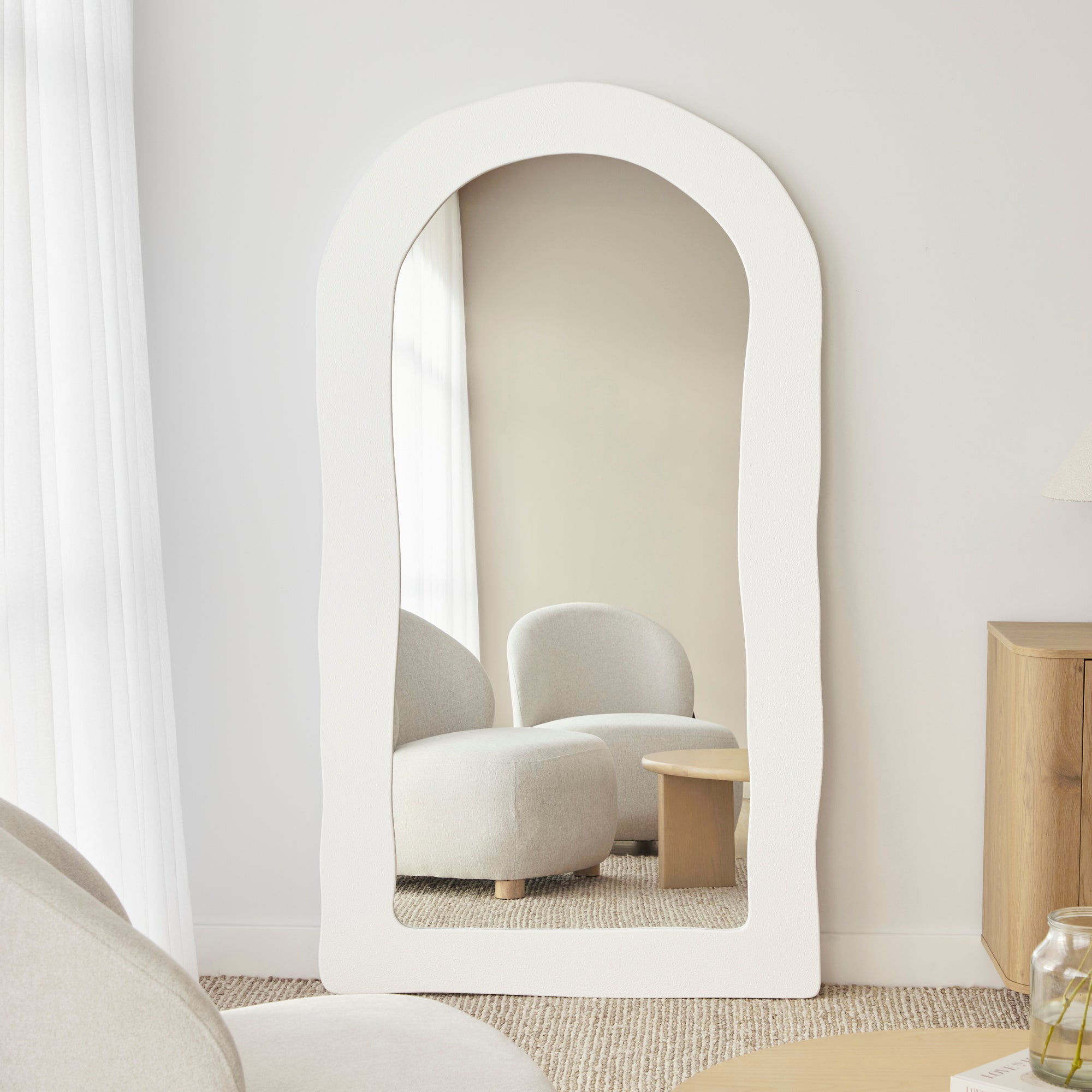 furniture, mirror, and home decor