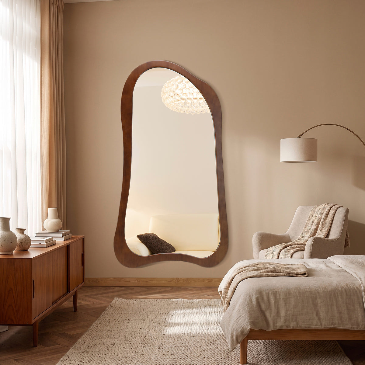 furniture, mirror, and home decor