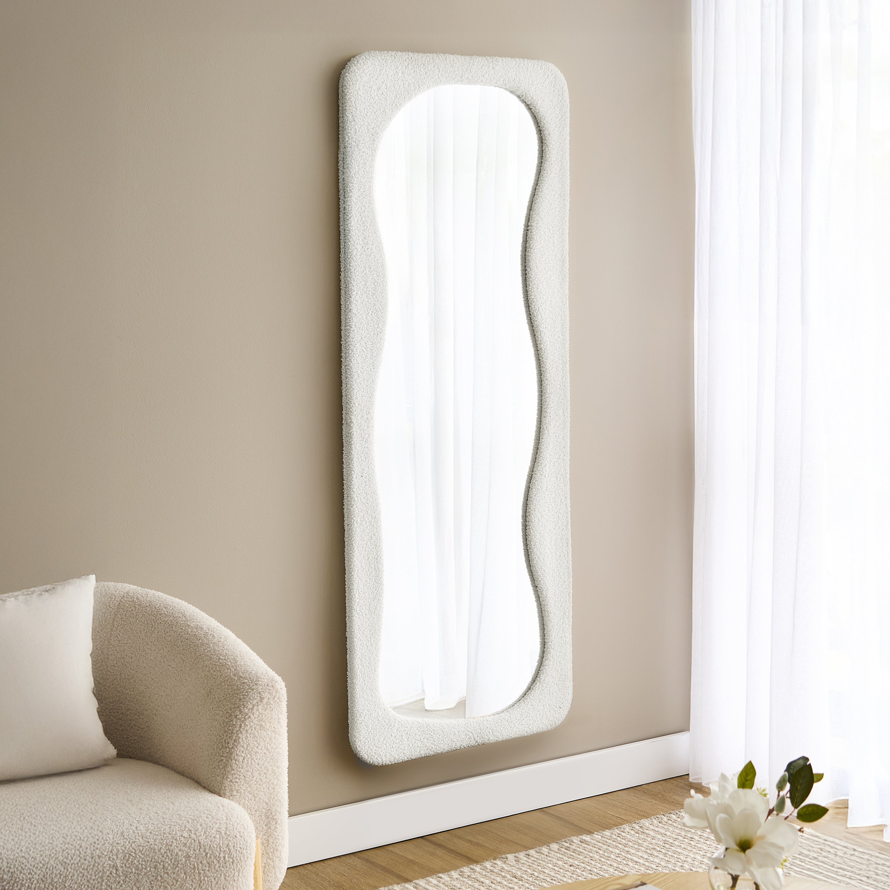 furniture, mirror, and home decor