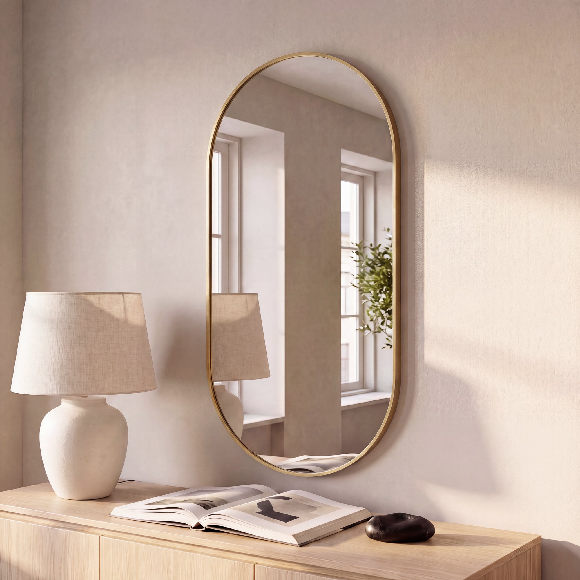 furniture, mirror, and home decor