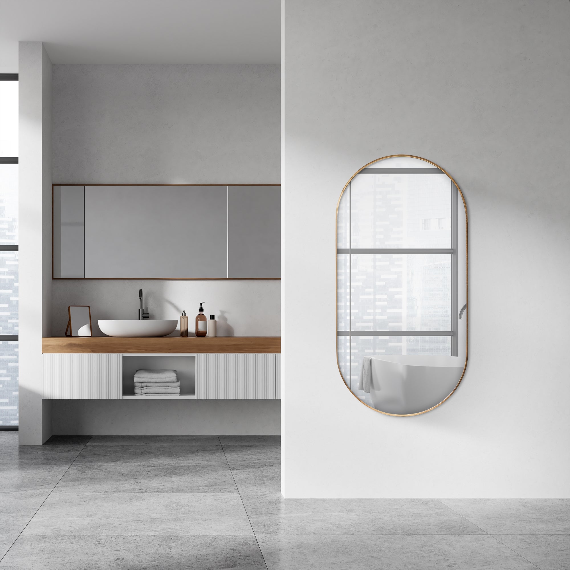 furniture, mirror, and home decor