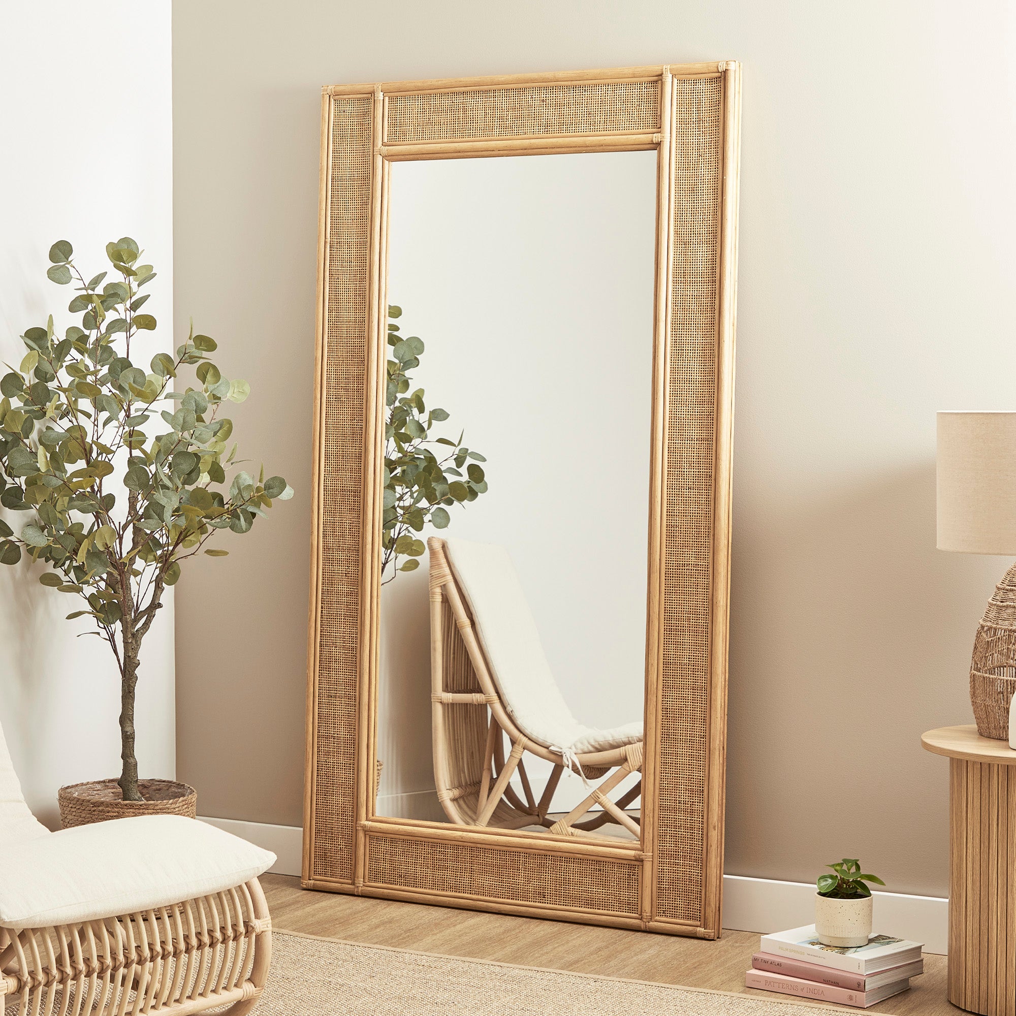 furniture, mirror, and home decor