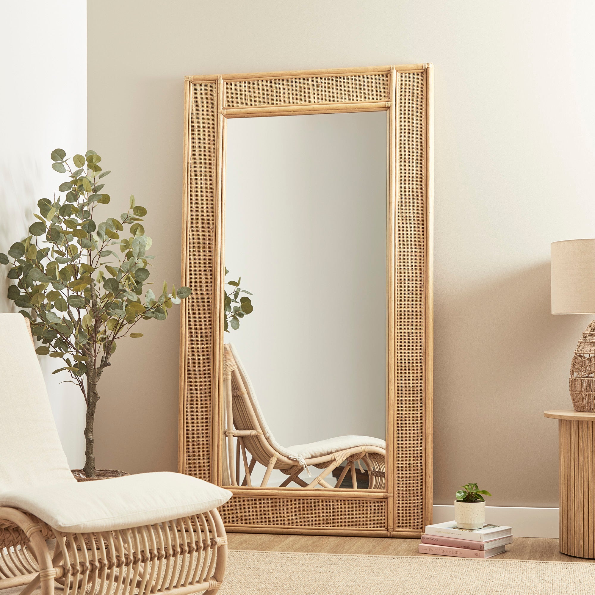 furniture, mirror, and home decor
