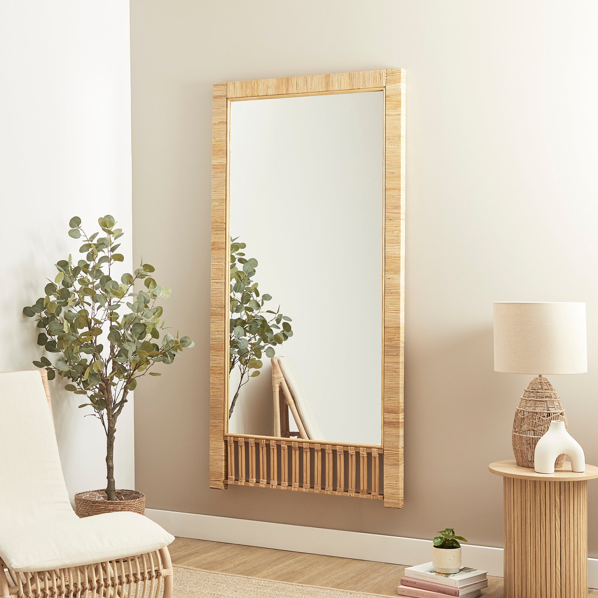 furniture, mirror, and home decor