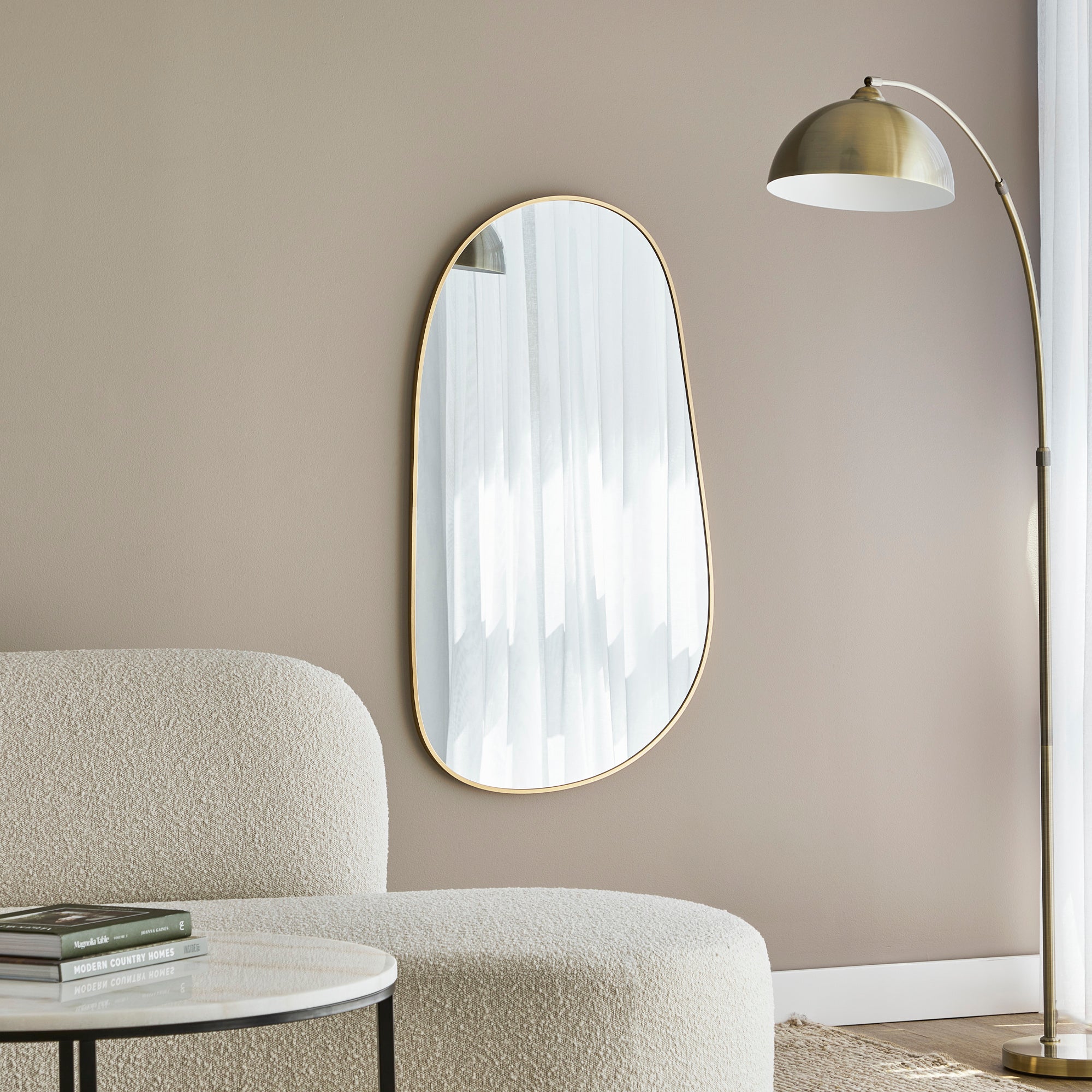 furniture, mirror, and home decor