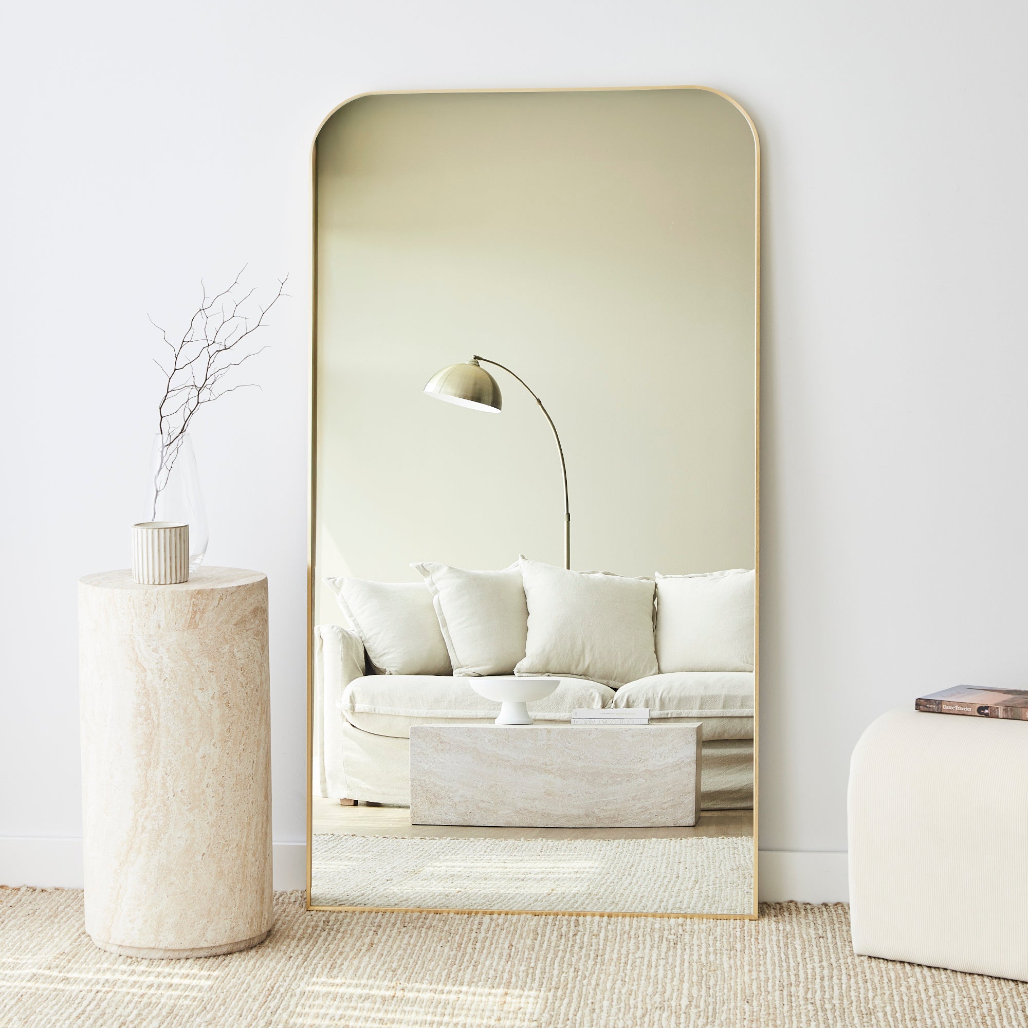 furniture, mirror, and home decor