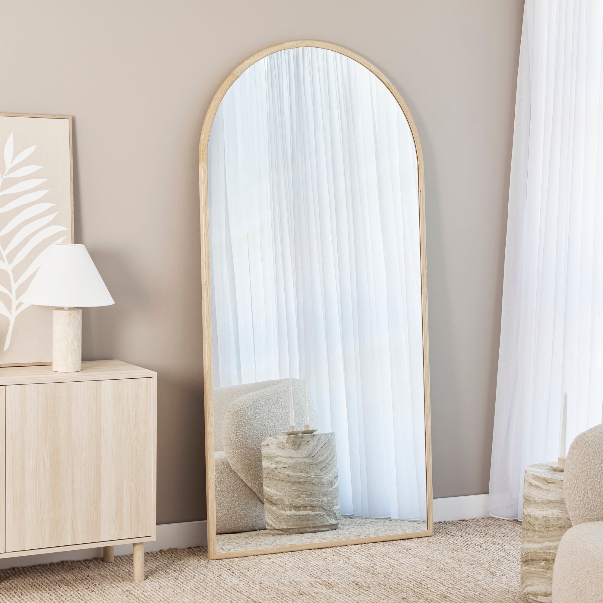 furniture, mirror, and home decor
