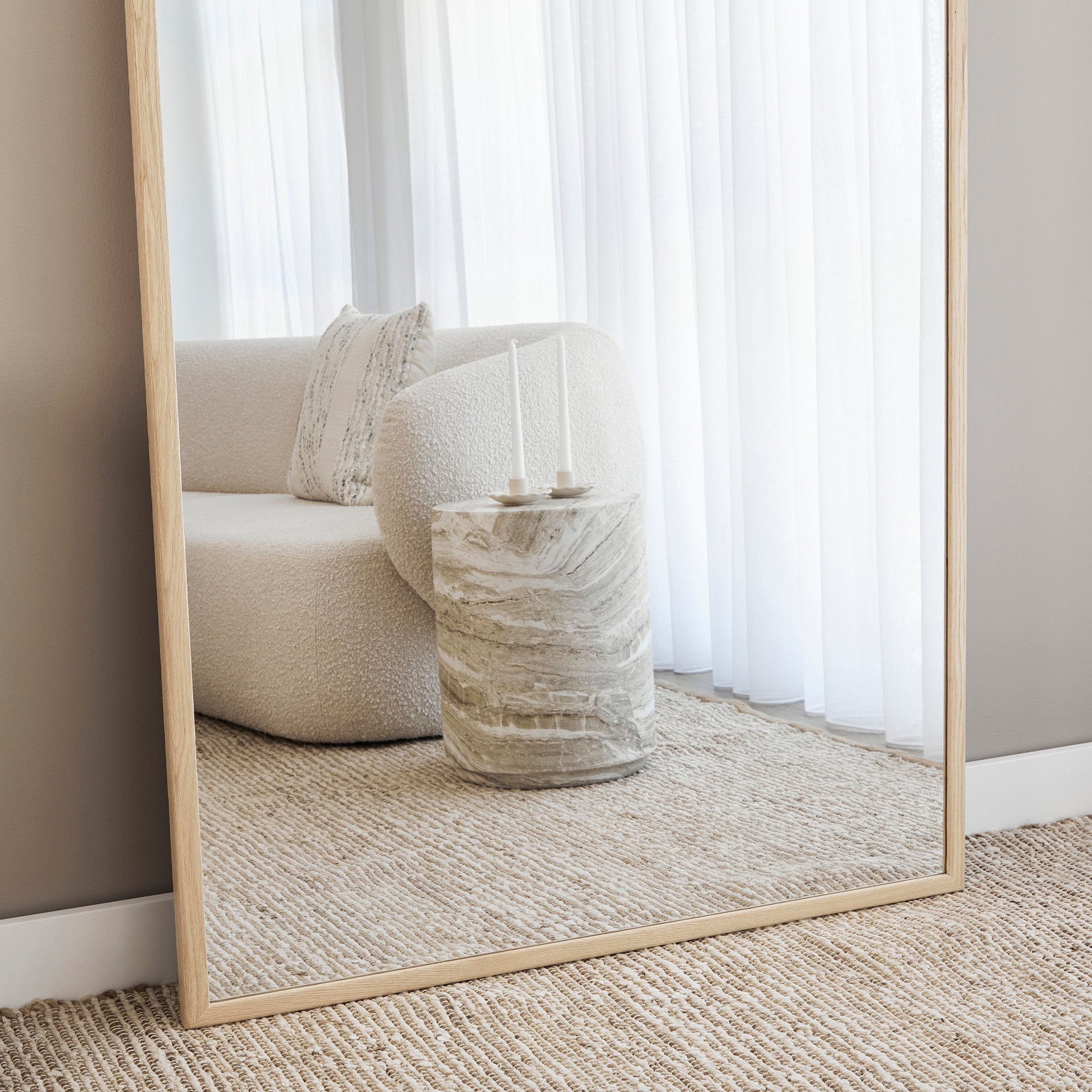 furniture, mirror, and home decor