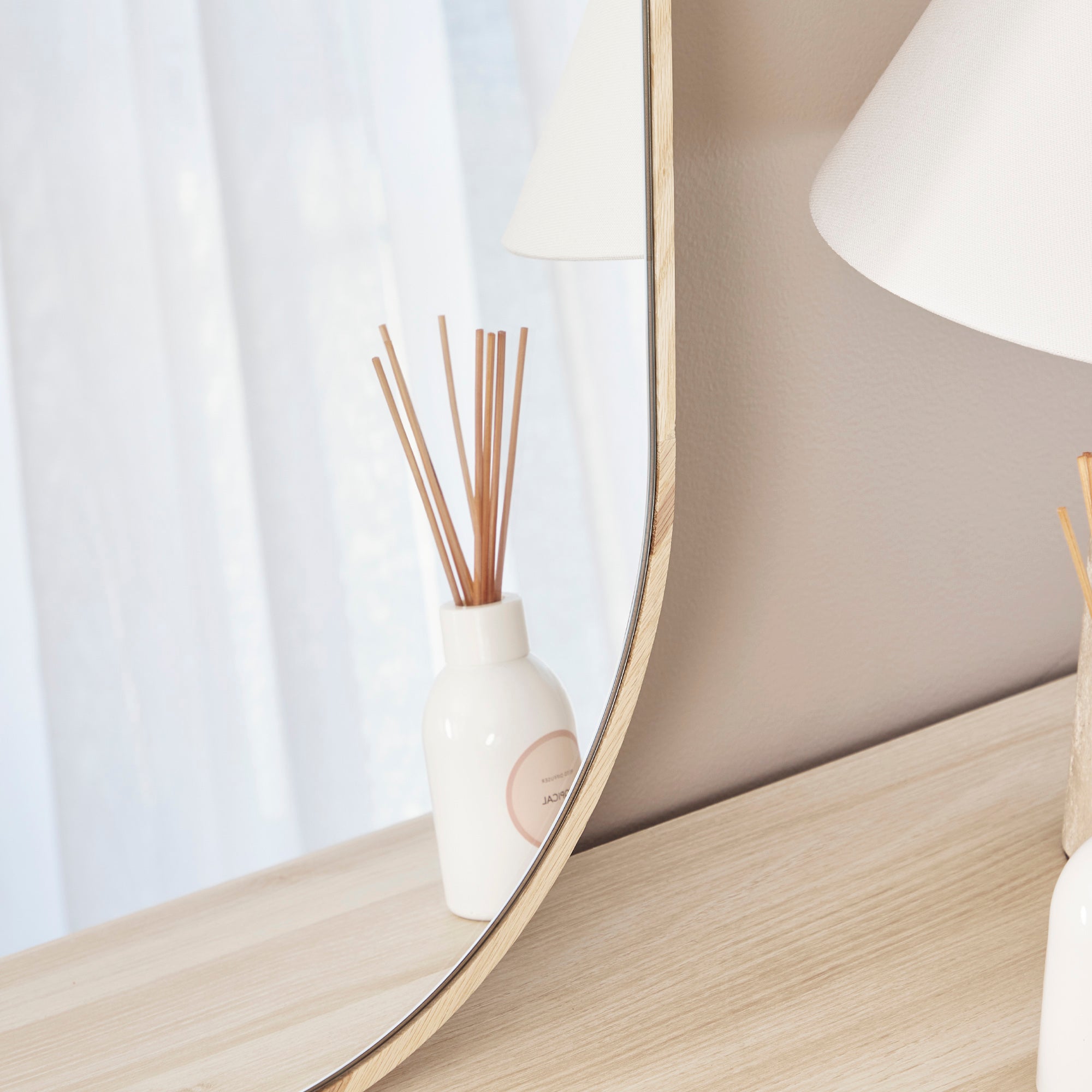 furniture, mirror, and home decor