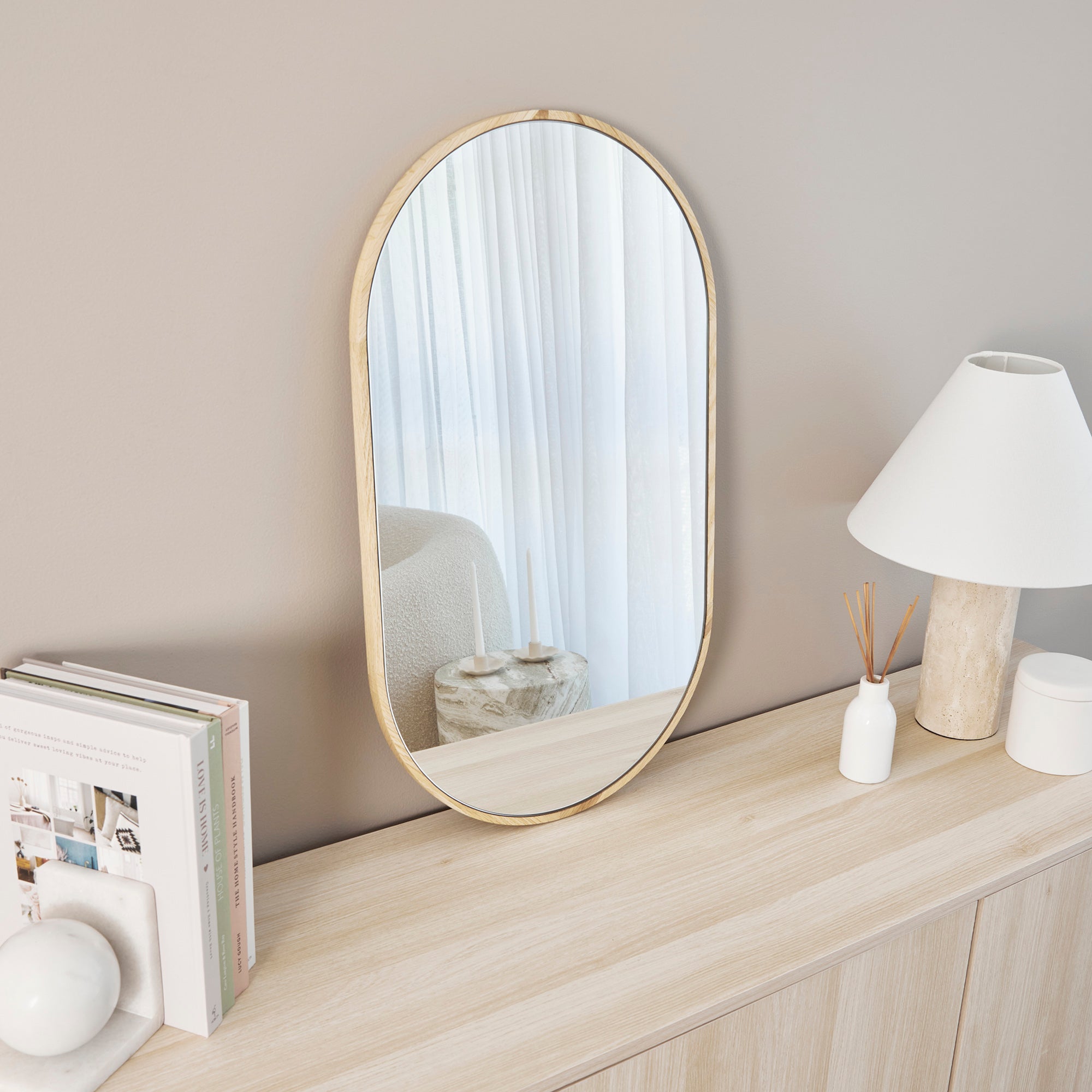furniture, mirror, and home decor