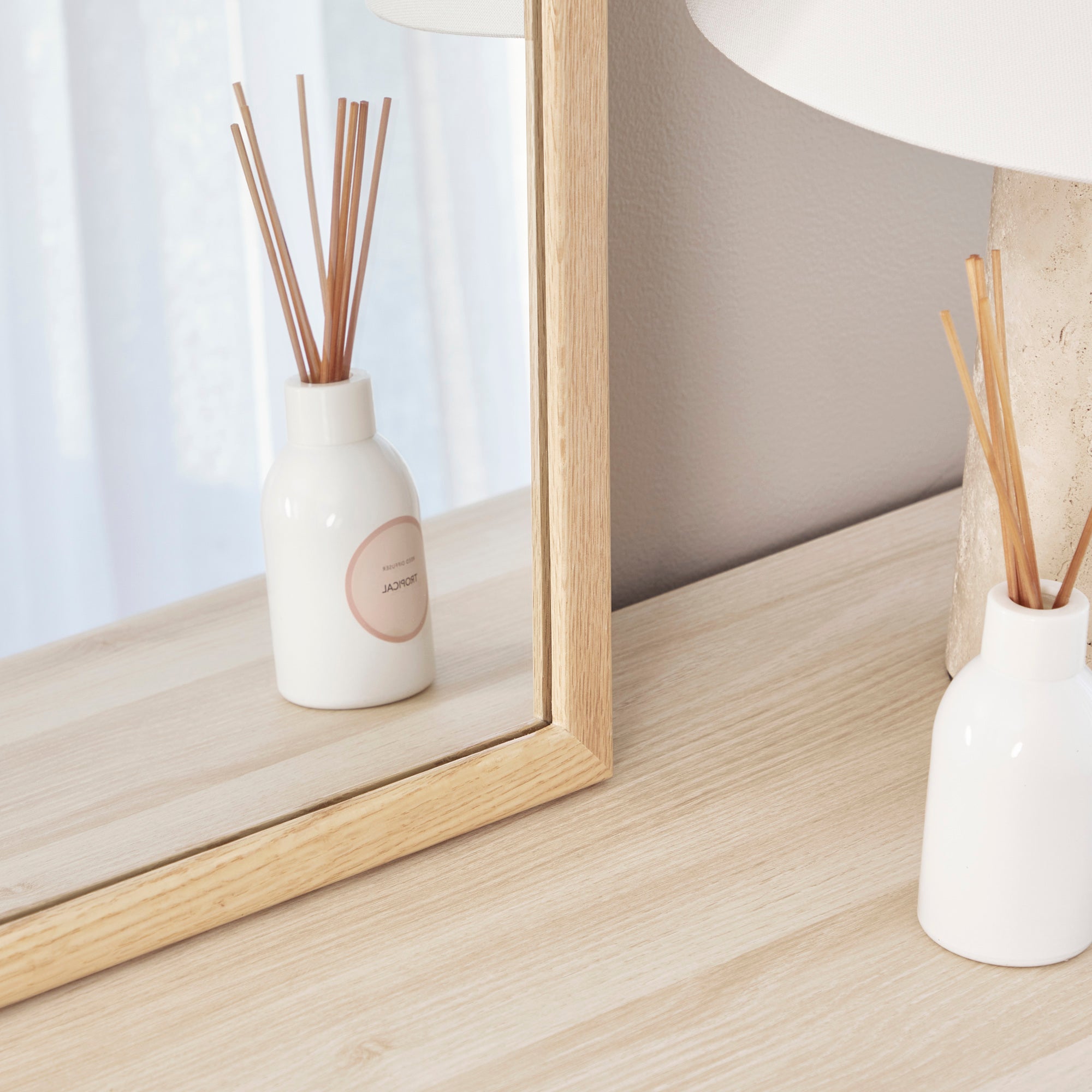 furniture, mirror, and home decor