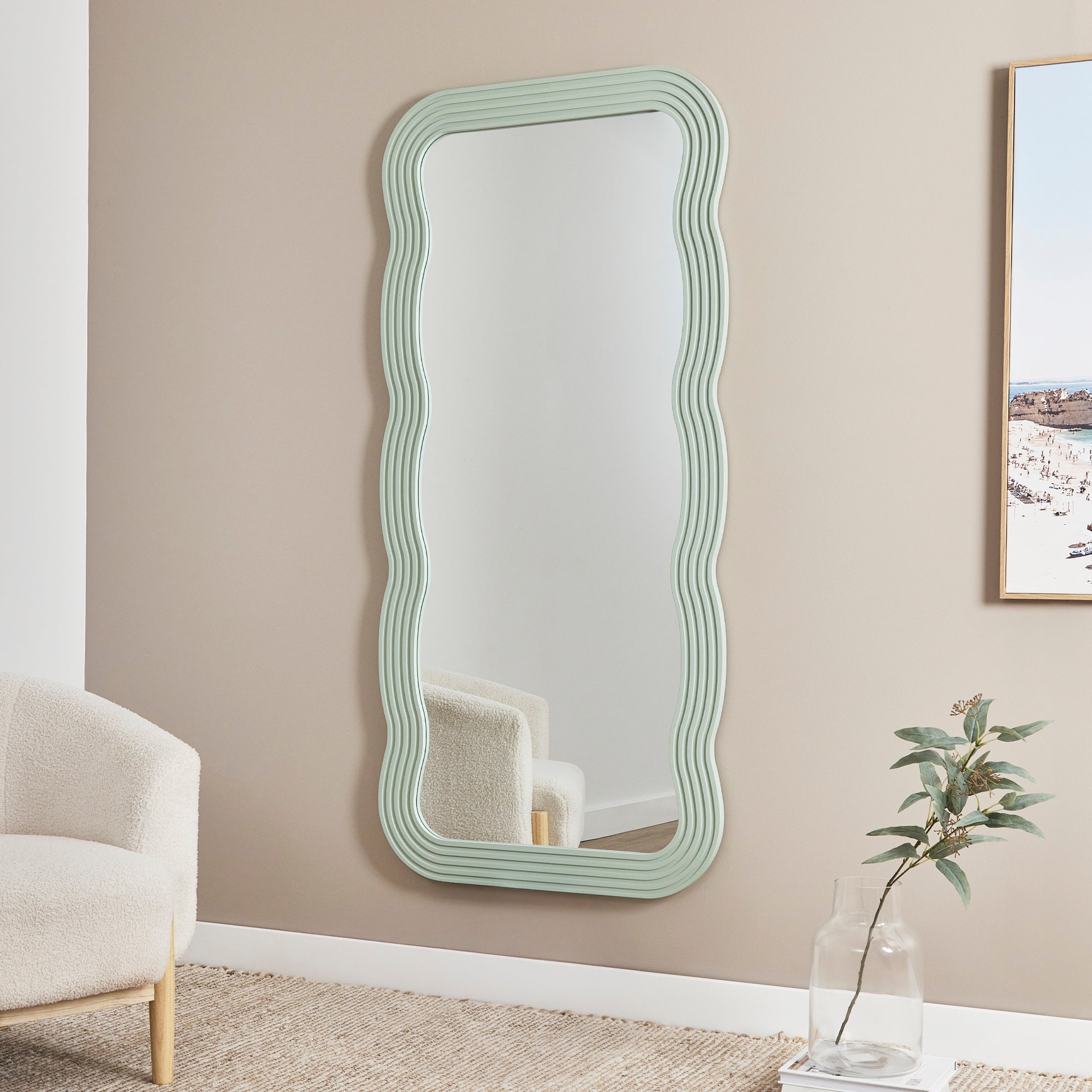 furniture, mirror, and home decor