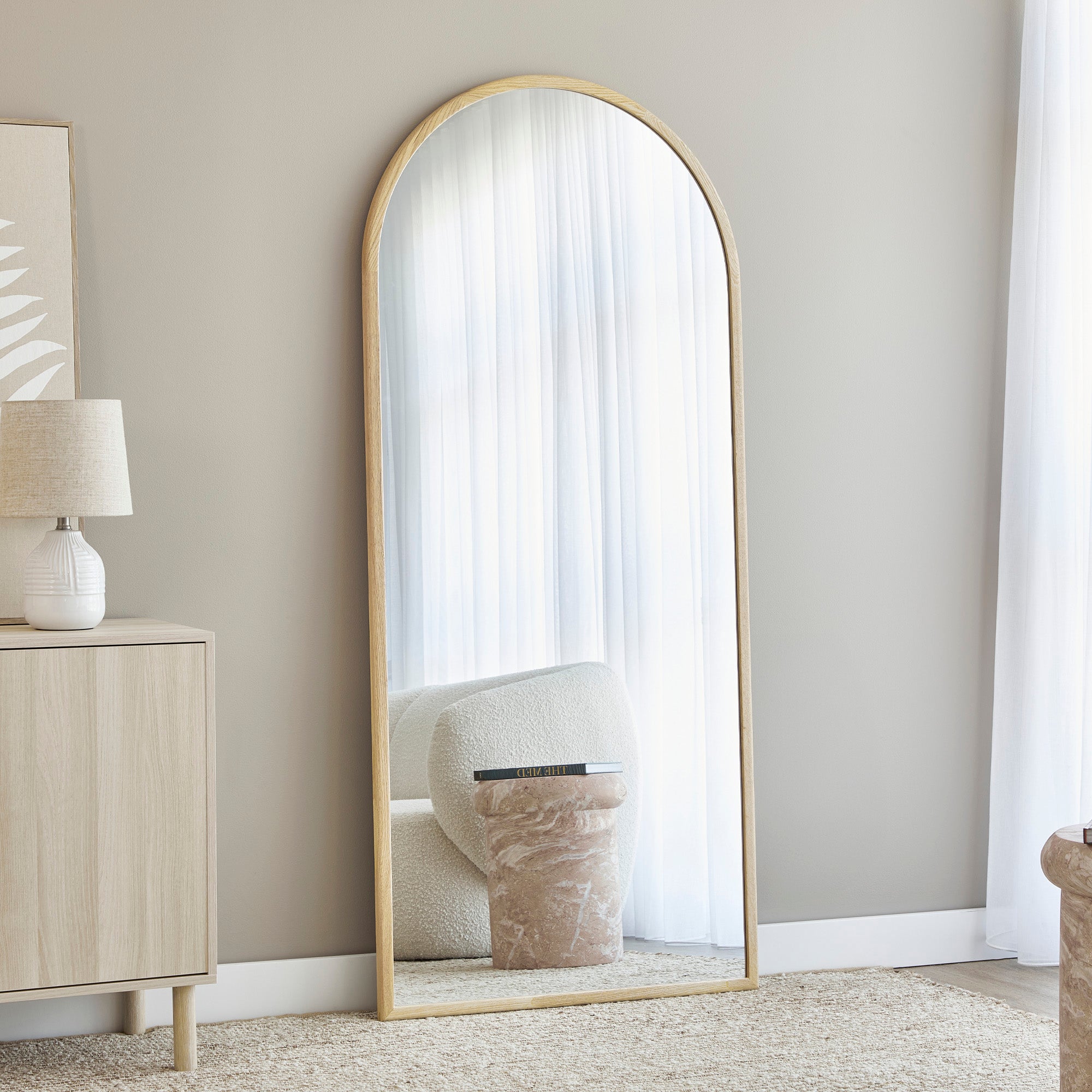 furniture, mirror, and home decor