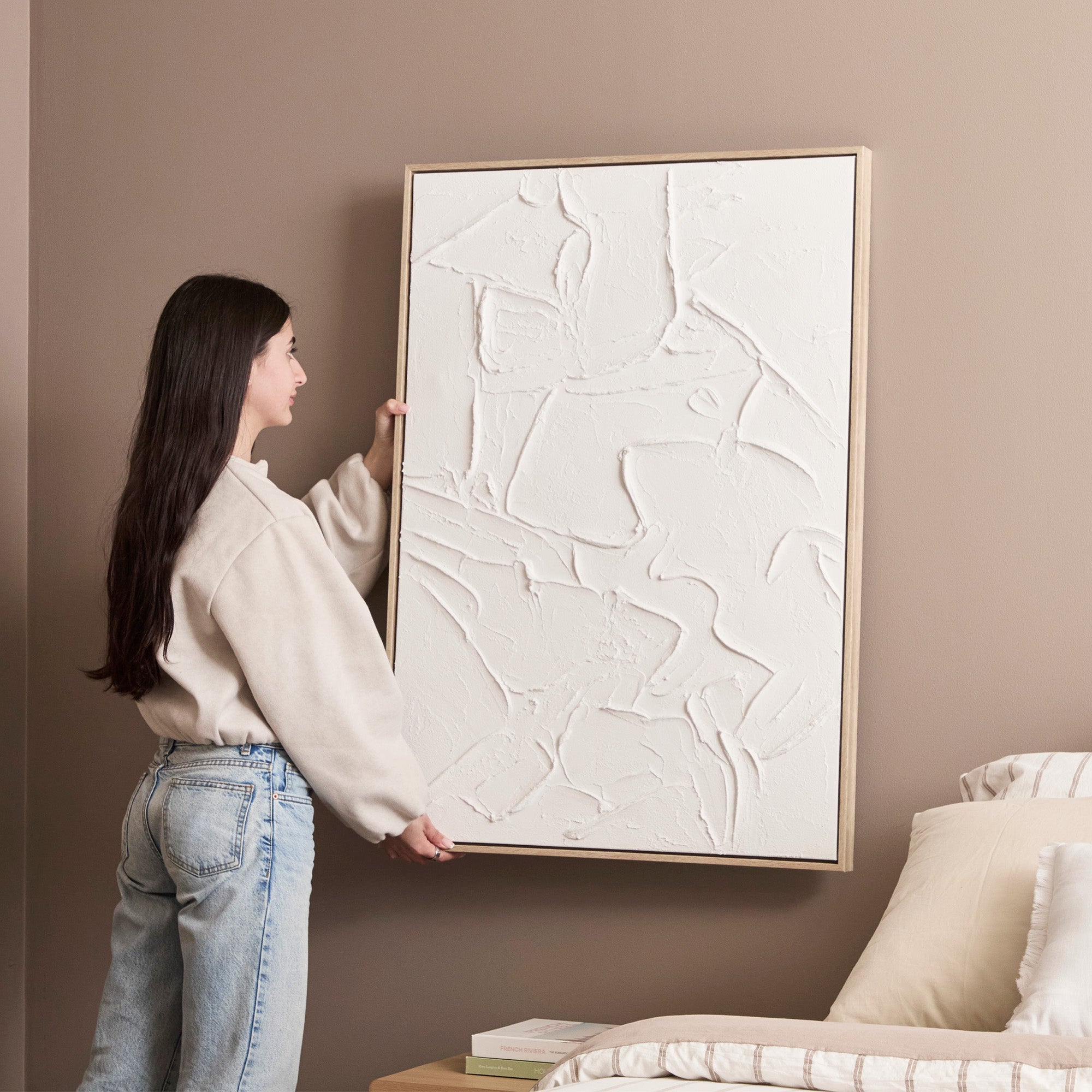 furniture, mirror, and home decor