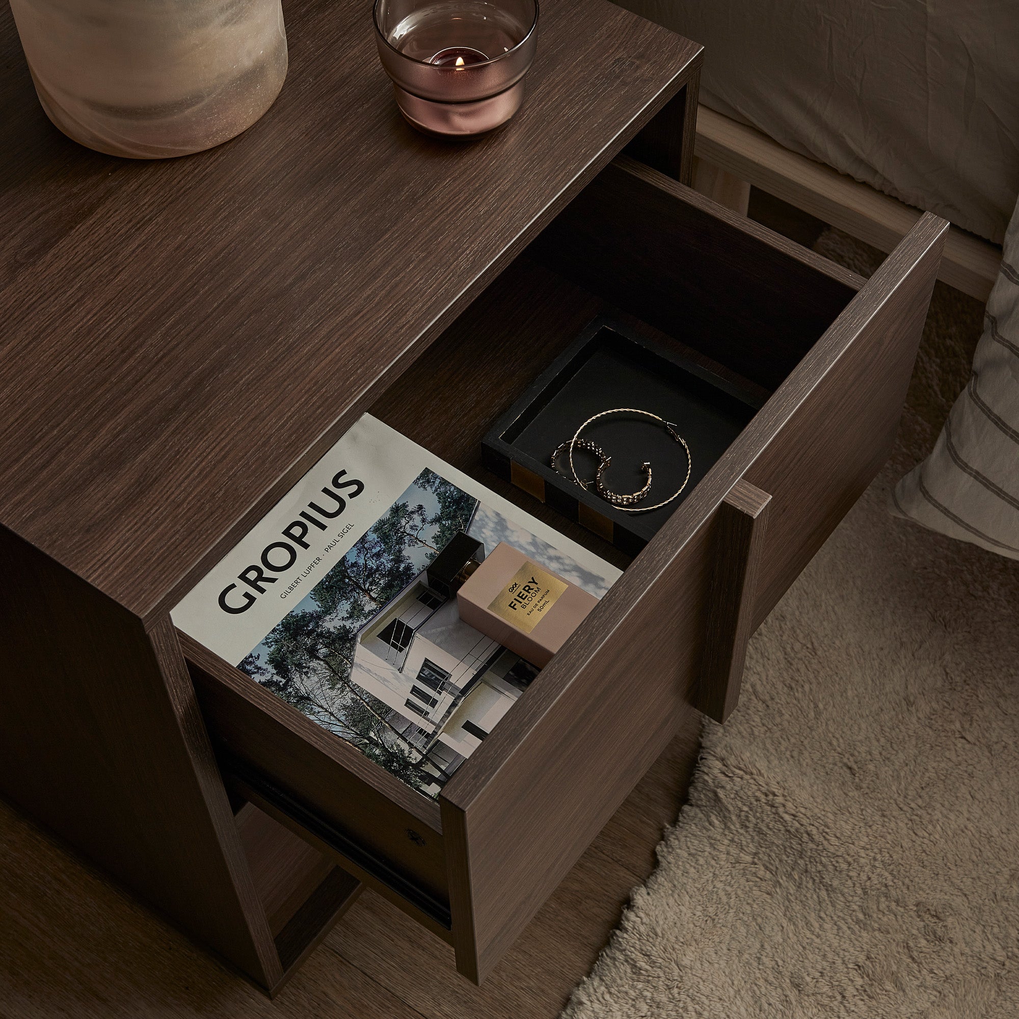 furniture, mirror, and home decor