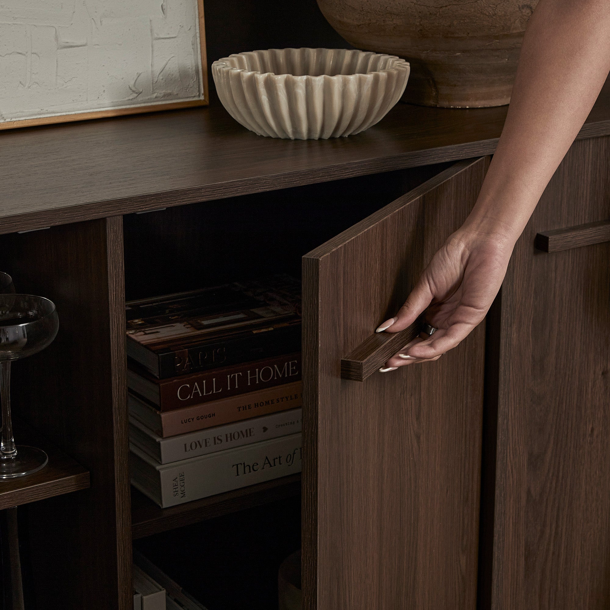 furniture, mirror, and home decor